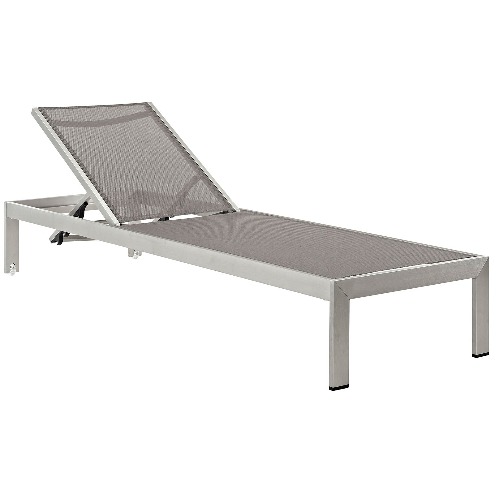 Shore Outdoor Patio Aluminum Chaise Set