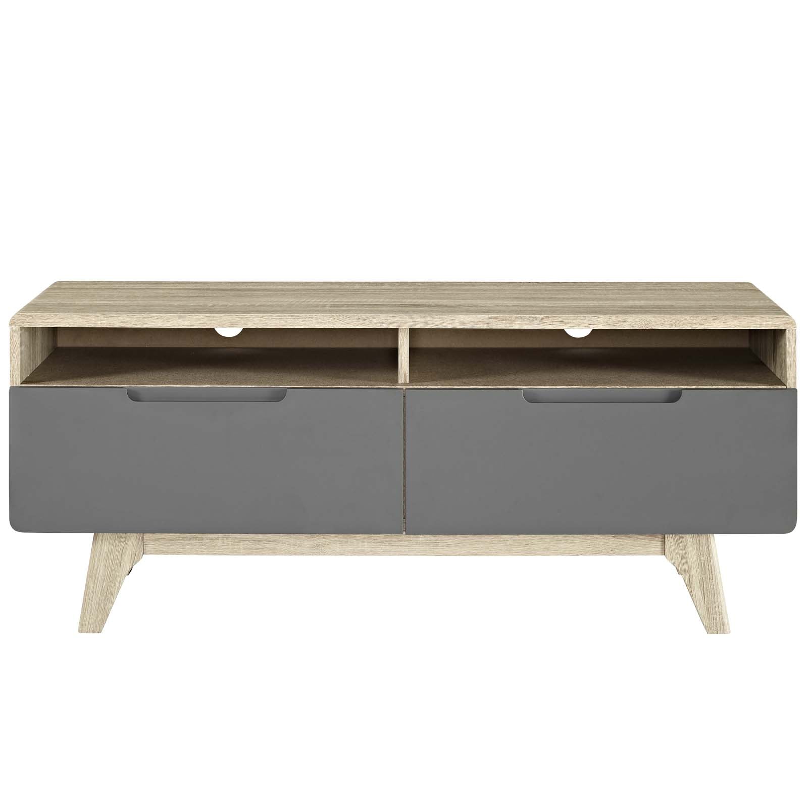 Origin 47" TV Stand in Natural Gray