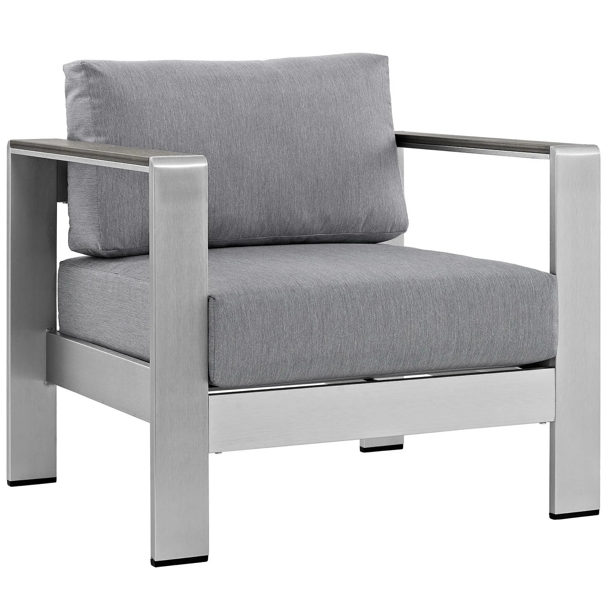 Shore 7 Piece Outdoor Aluminum Sectional Sofa Set