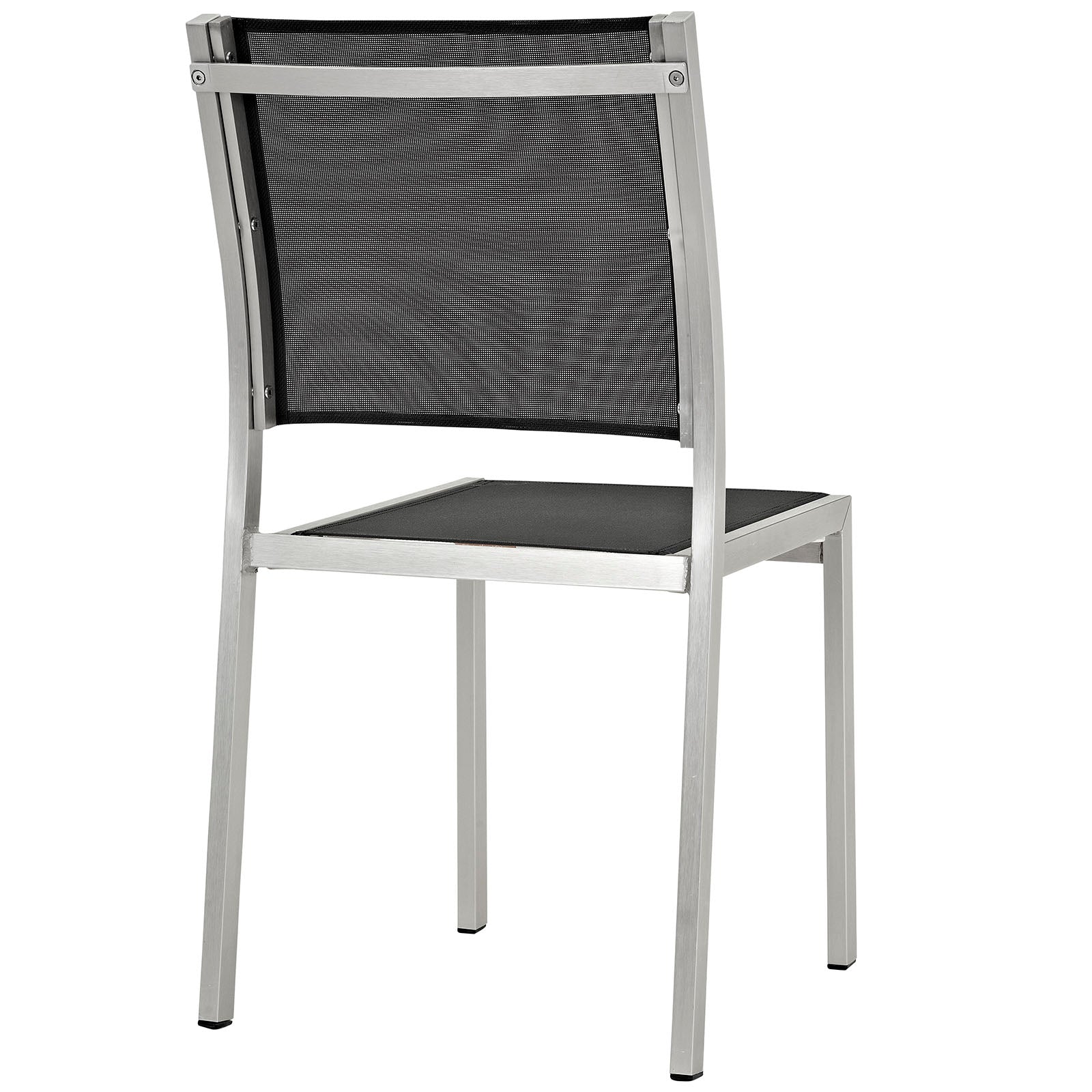 Shore Outdoor Patio Aluminum Side Chair Set of 2