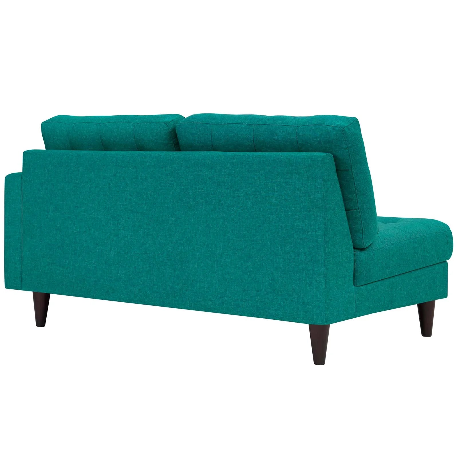 Chaise sans accoudoirs rembourrée en duvet Commix