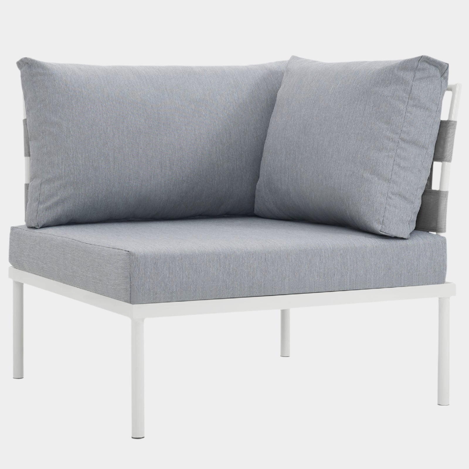 Harmony Outdoor Patio Aluminum Corner Sofa