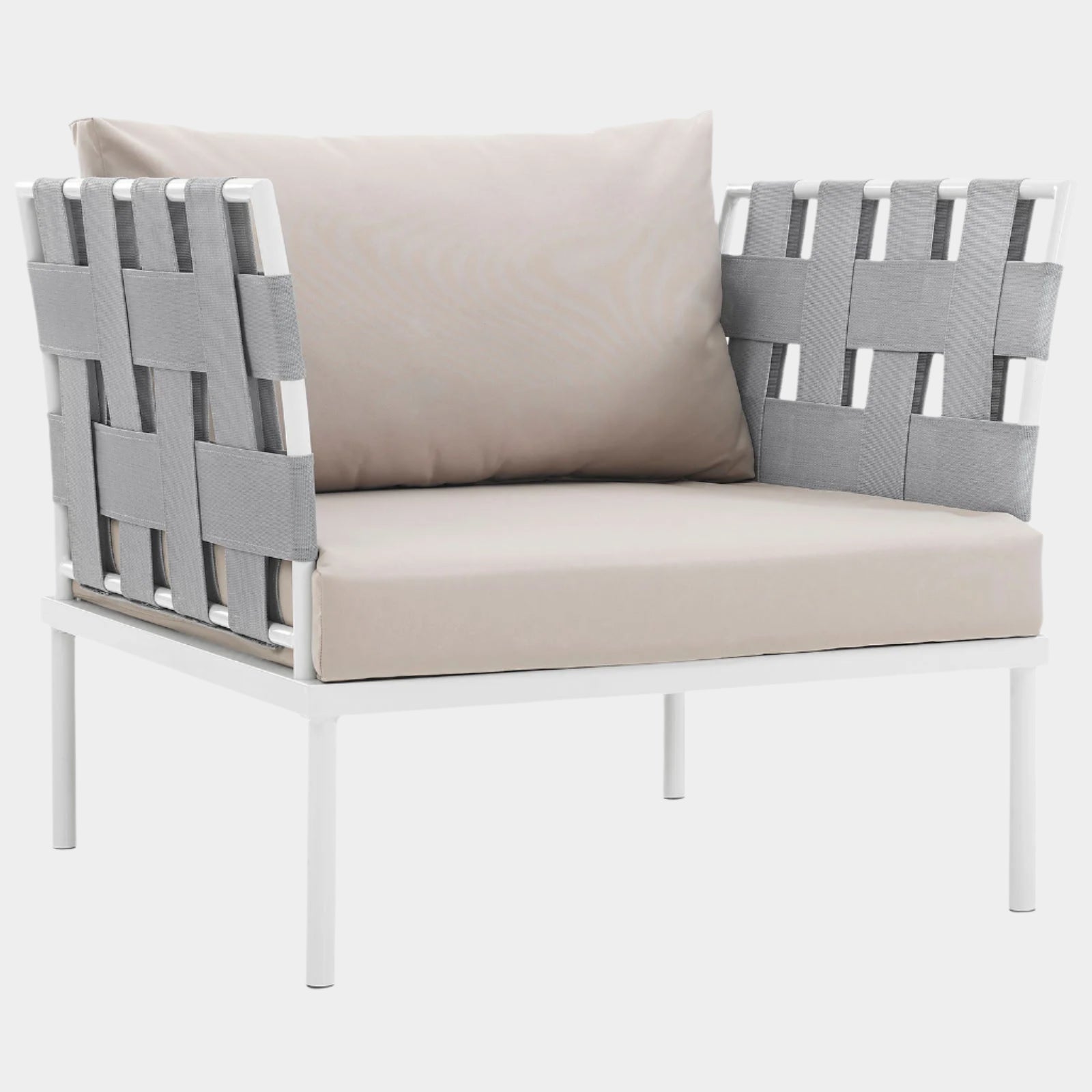 Harmony Outdoor Patio Aluminum Armchair