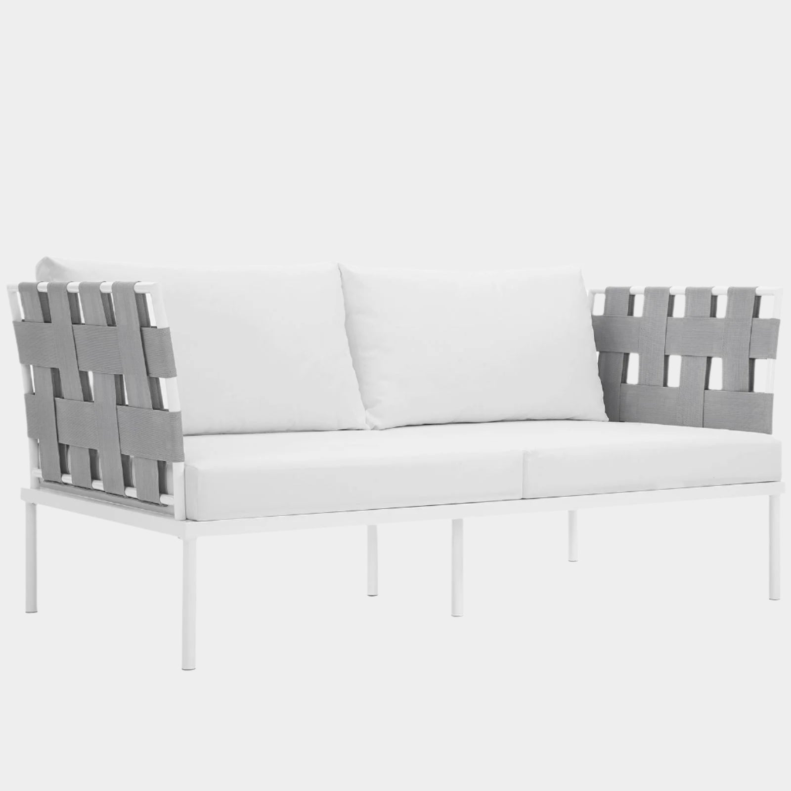 Harmony Outdoor Patio Aluminum Loveseat