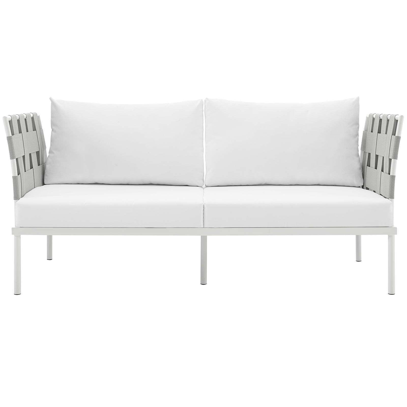 Harmony Outdoor Patio Aluminum Loveseat