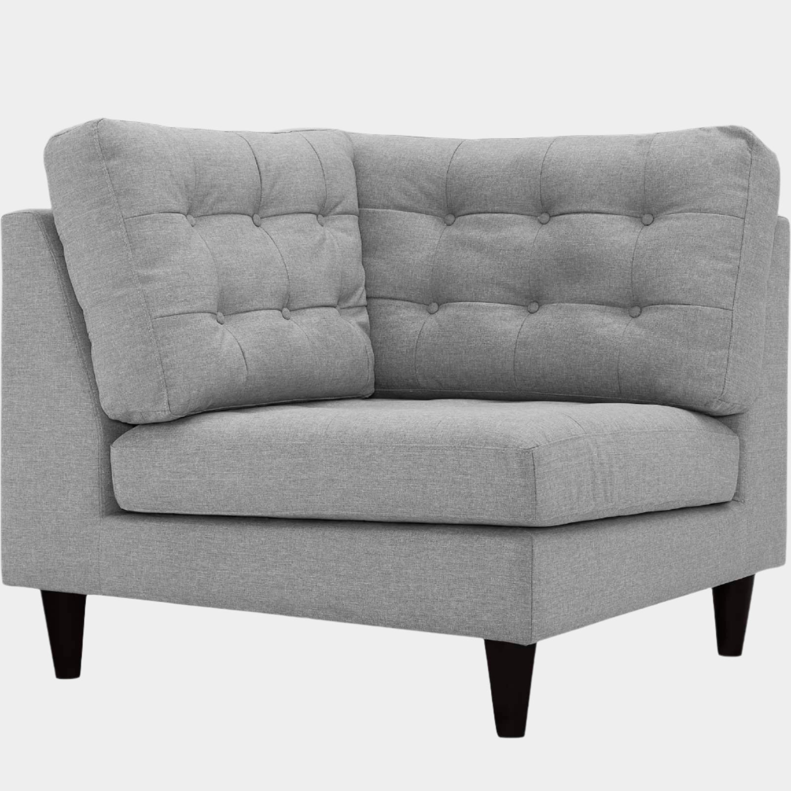 Empress Upholstered Fabric Corner Sofa