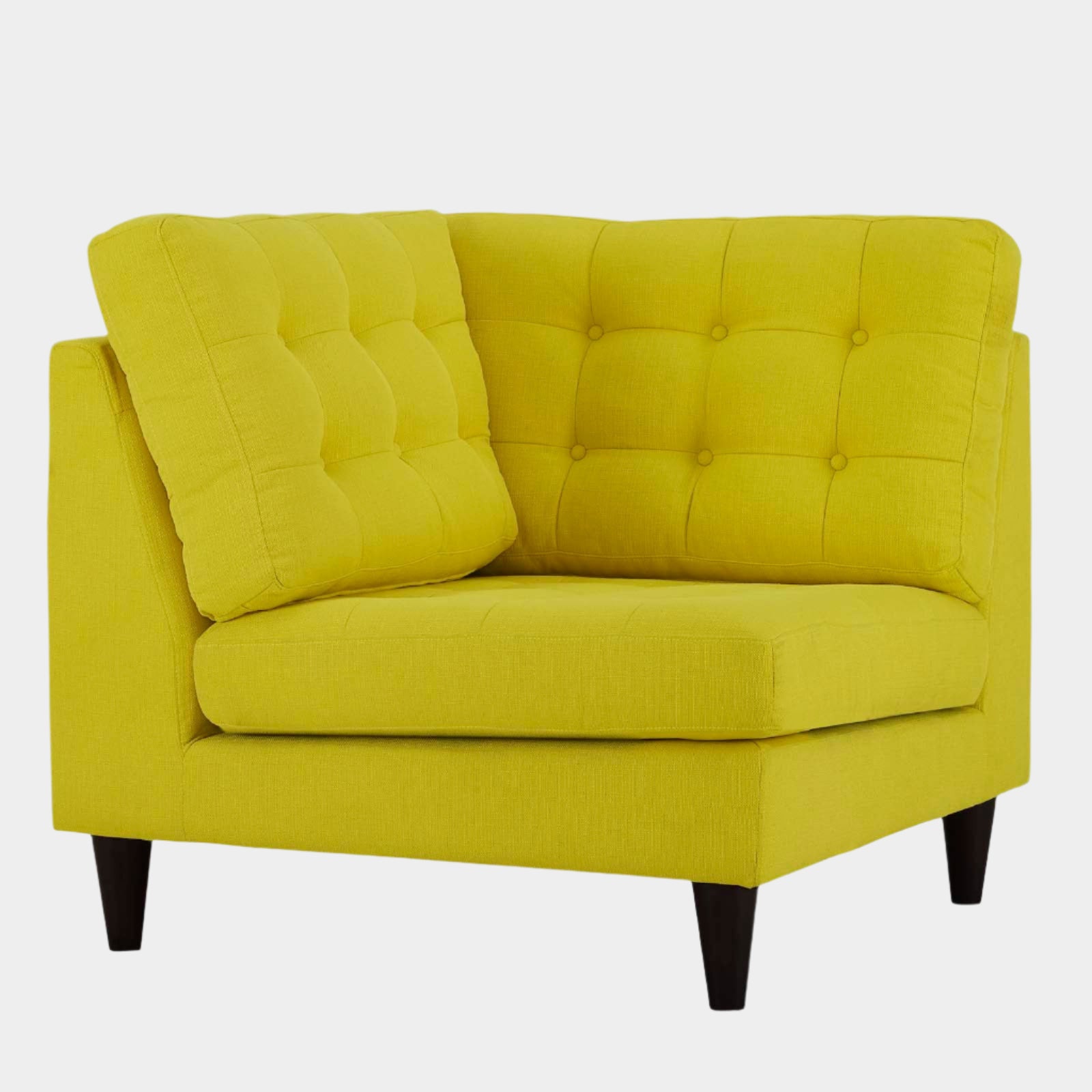 Empress Upholstered Fabric Corner Sofa