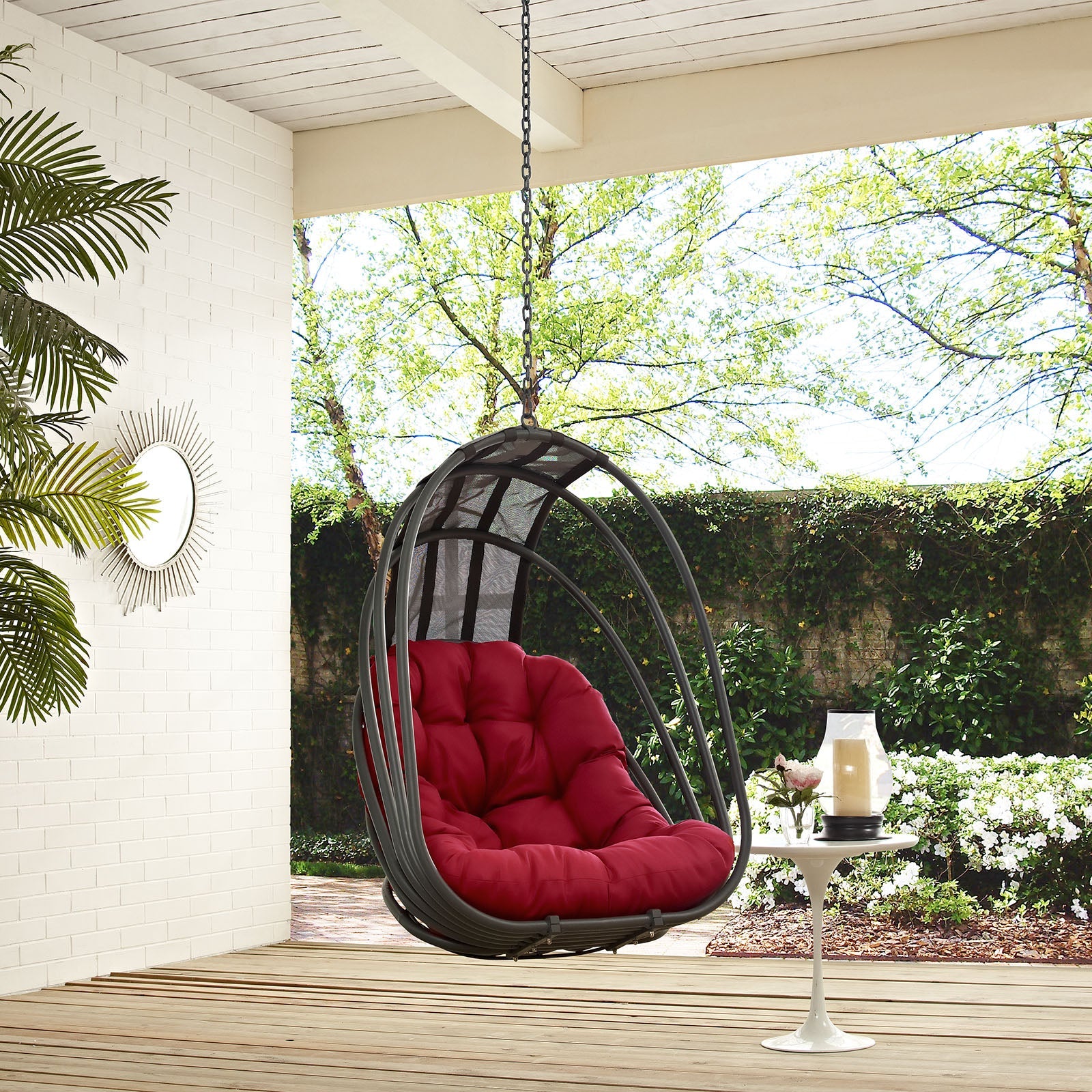 Whisk Outdoor Patio Swing Chair Without Stand