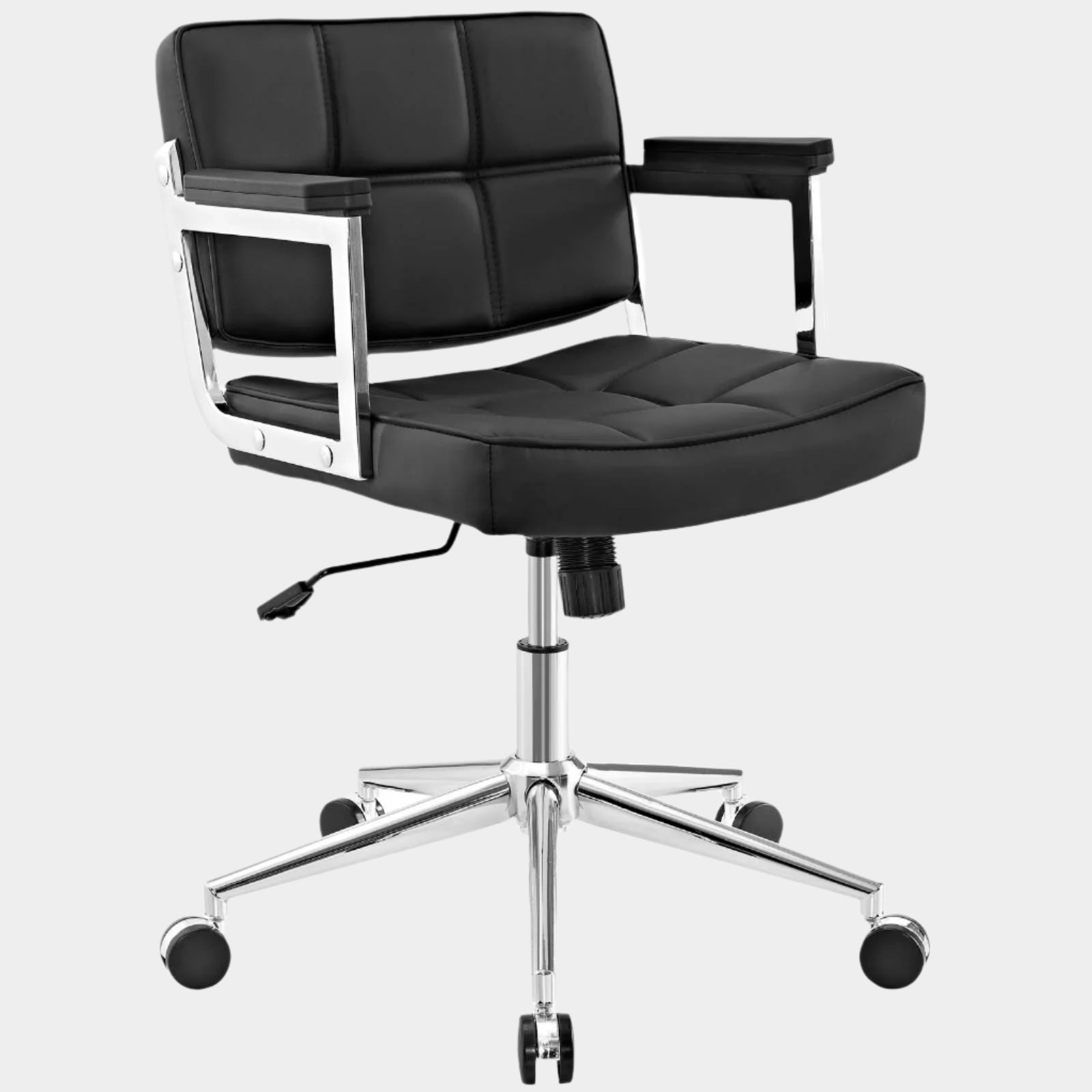 Portray Mid Back Upholstered Vinyl Office Chair