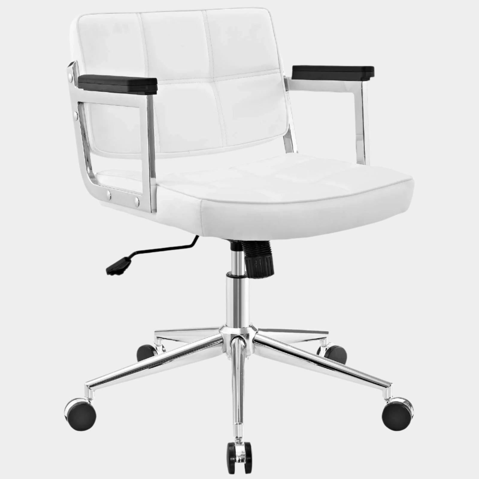 Portray Mid Back Upholstered Vinyl Office Chair