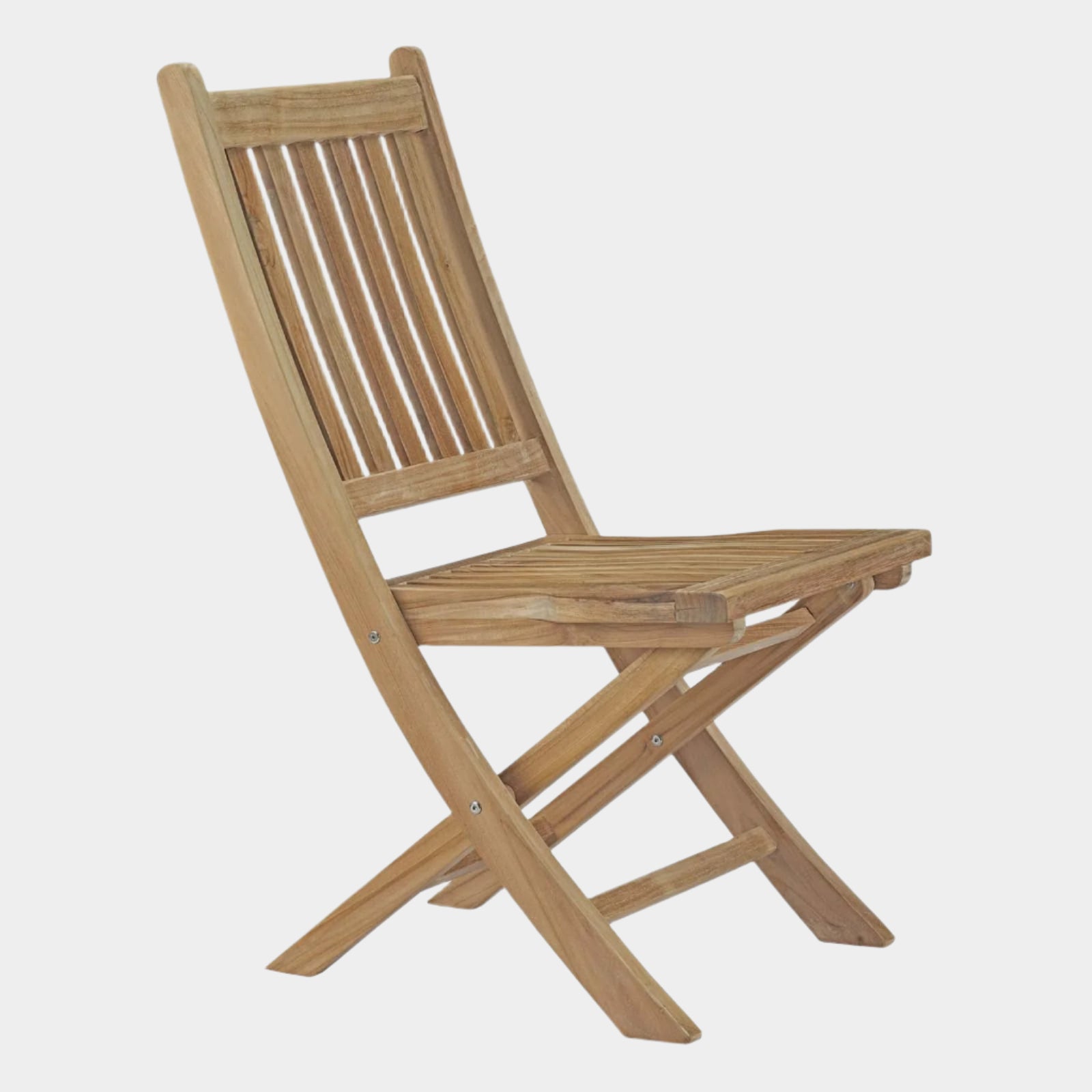 Marina Outdoor Patio Teak Folding Chair in Natural