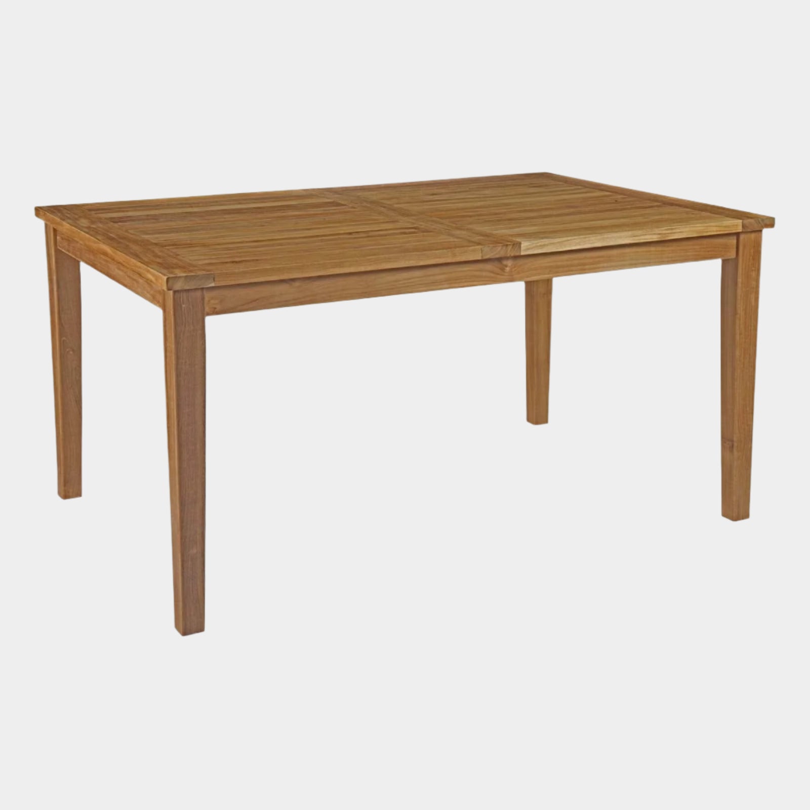 Marina Outdoor Patio Teak Dining Table in Natural