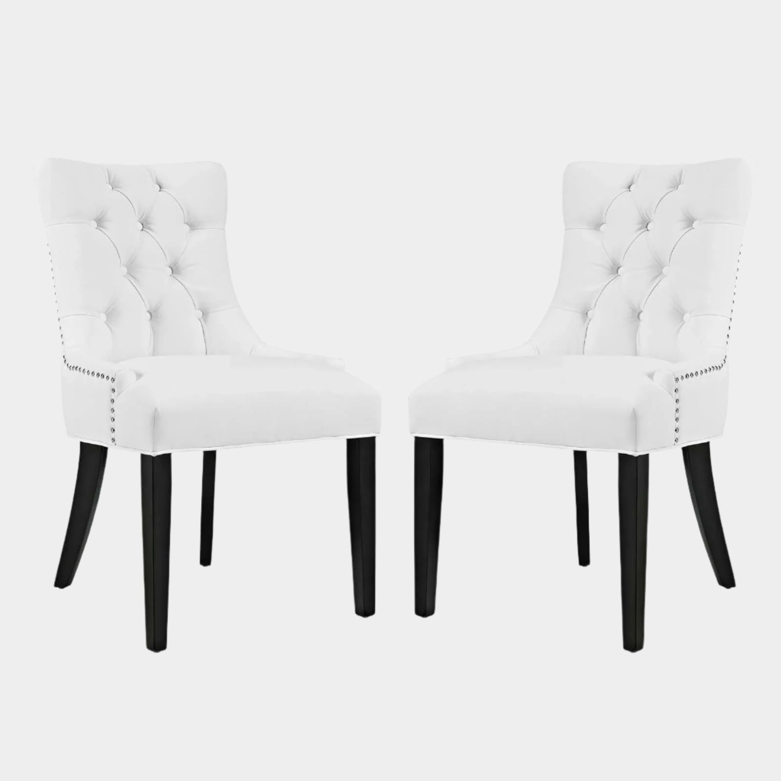 Regent Dining Side Chair Vinyl Set of 2