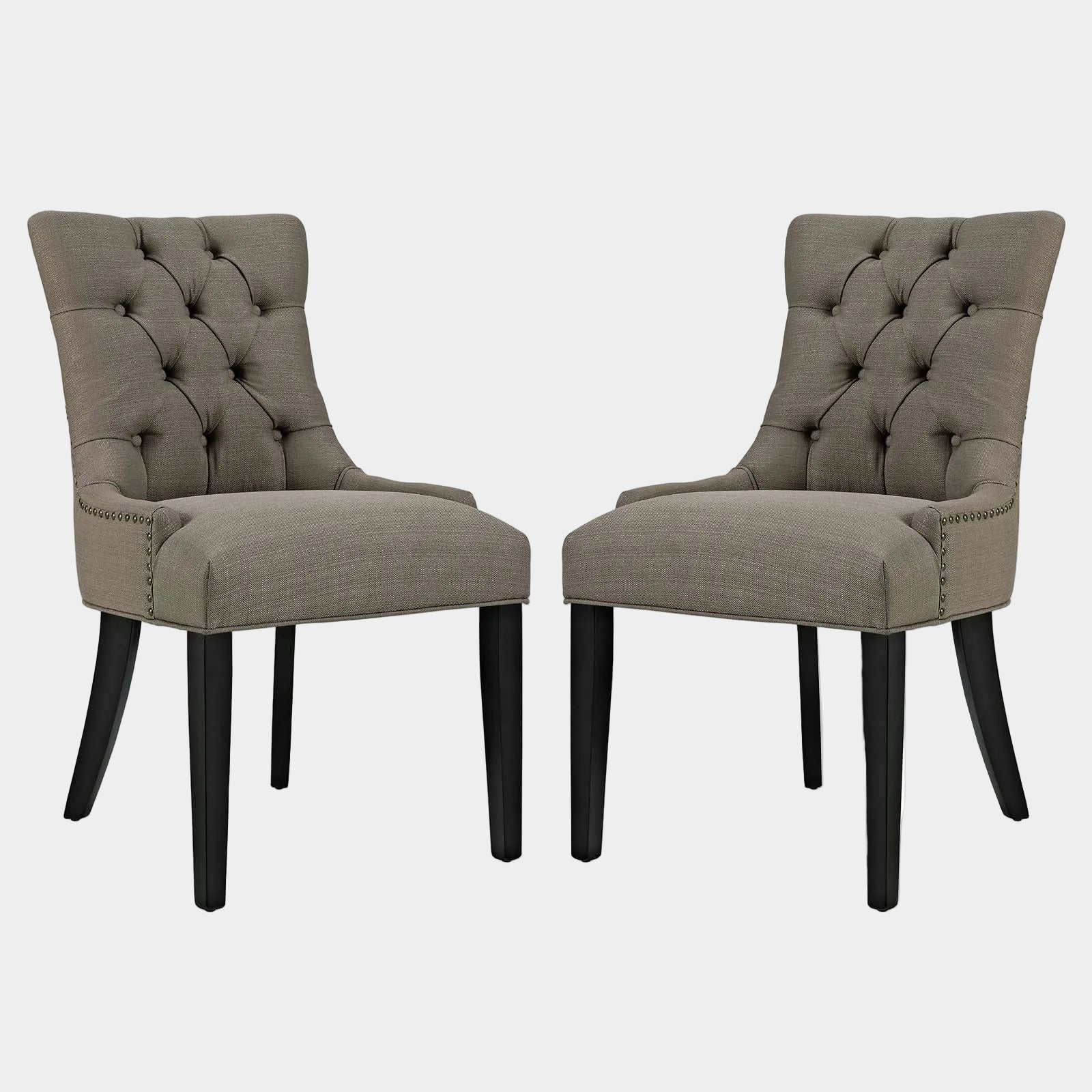 Regent Fabric Dining Side Chair Set of 2