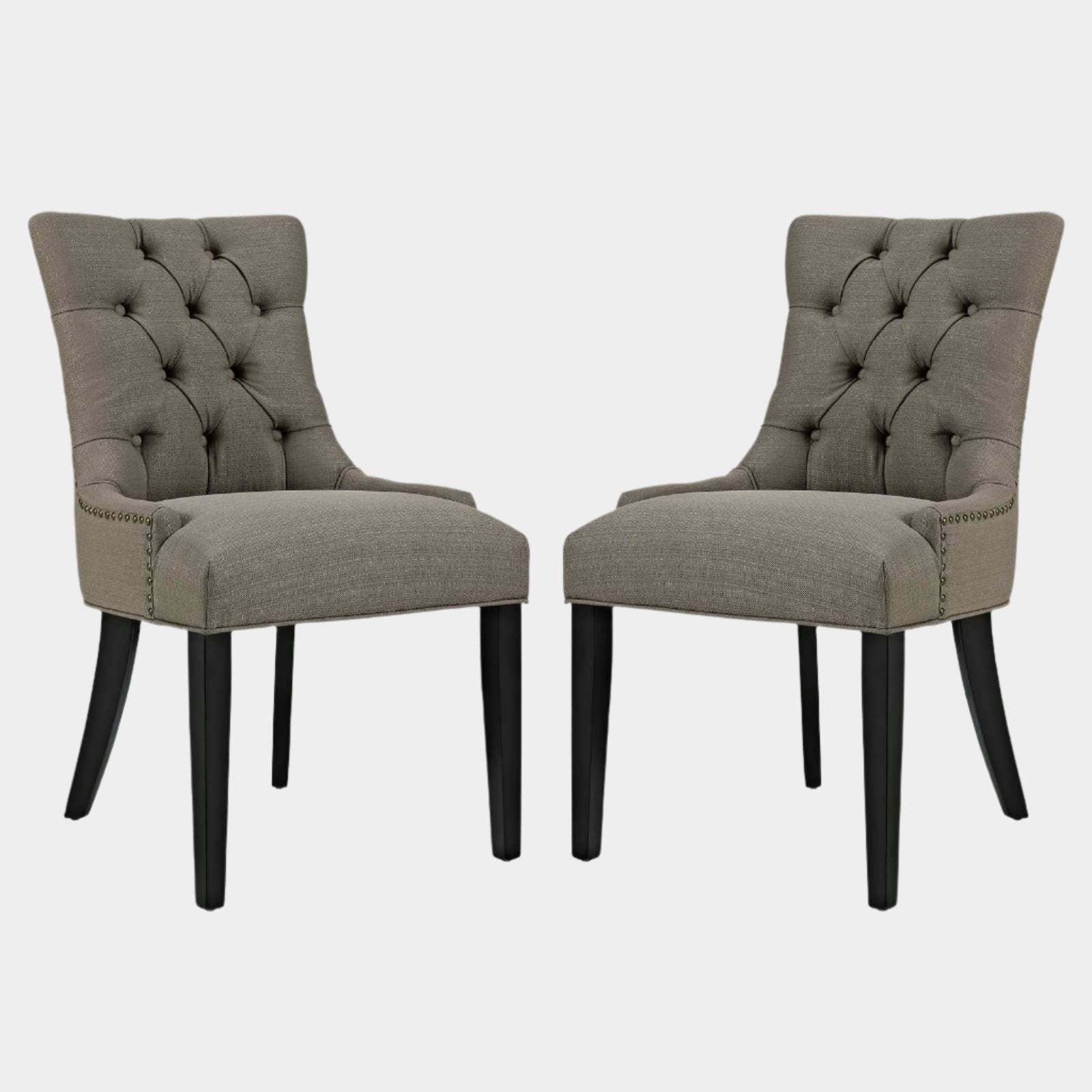 Regent Fabric Dining Side Chair Set of 2