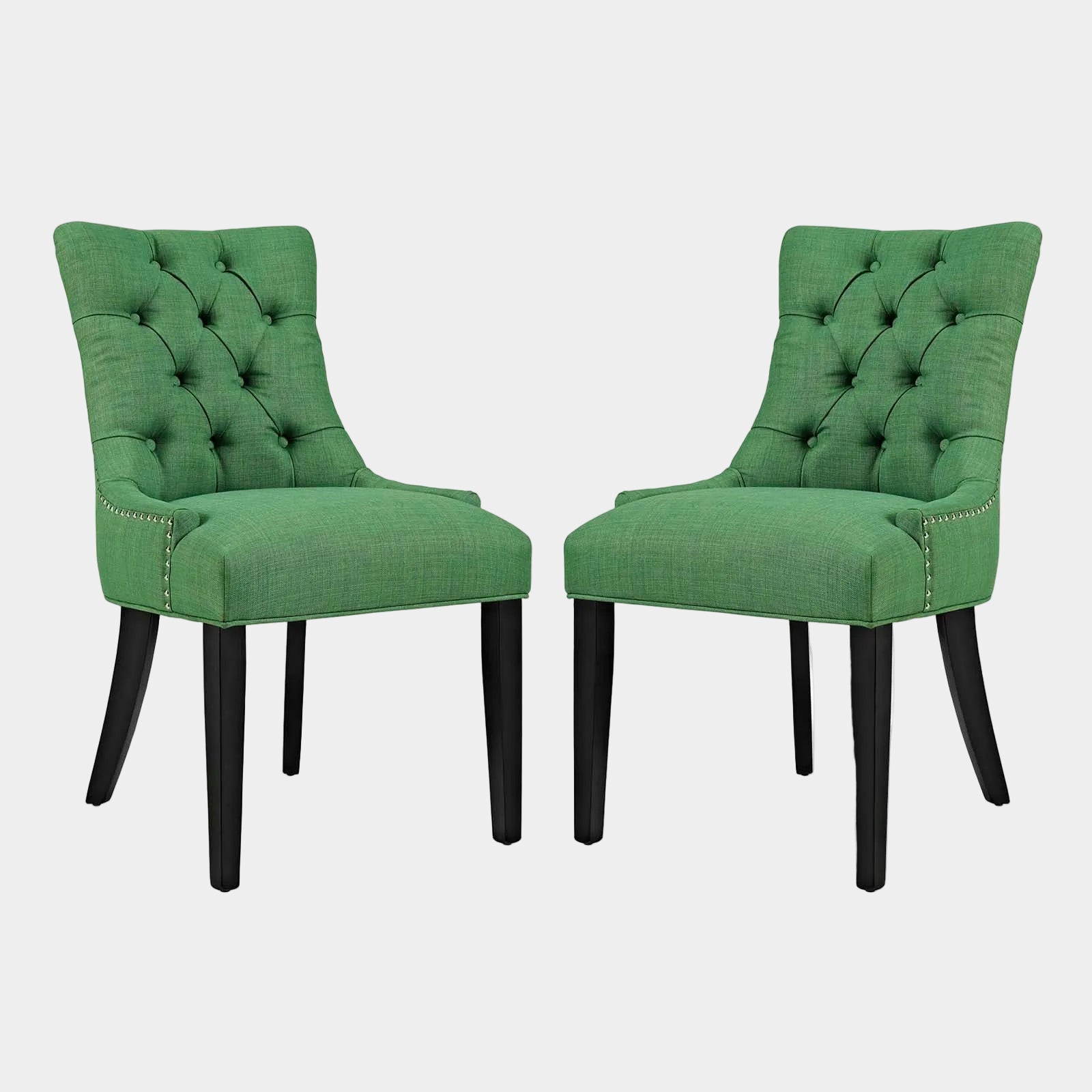 Regent Fabric Dining Side Chair Set of 2
