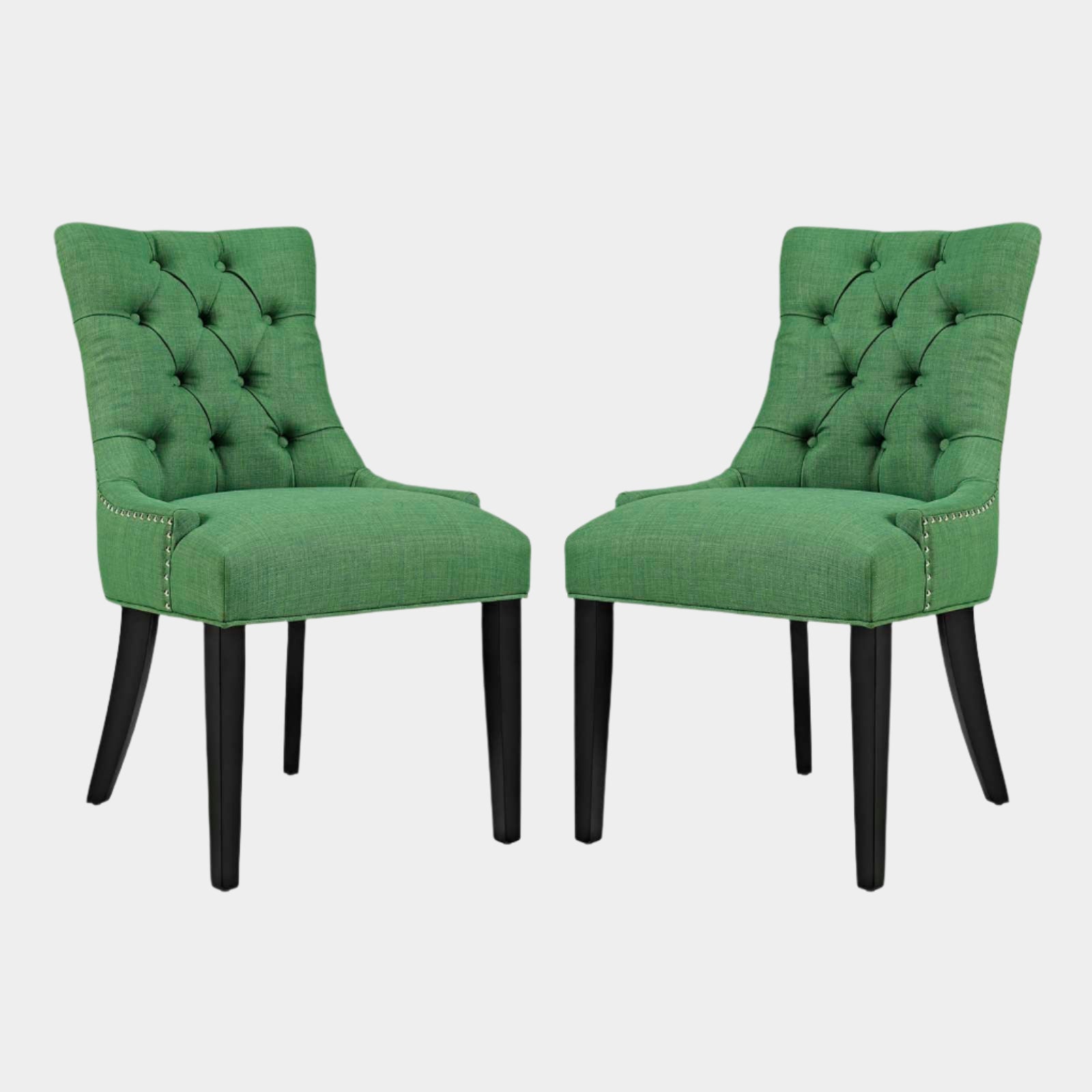 Regent Fabric Dining Side Chair Set of 2