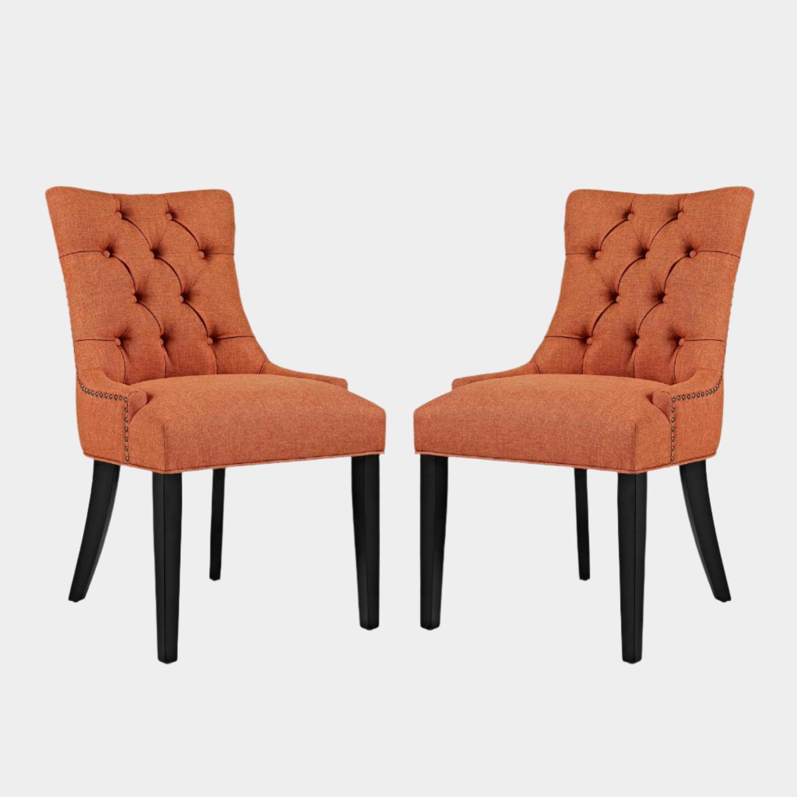 Regent Fabric Dining Side Chair Set of 2