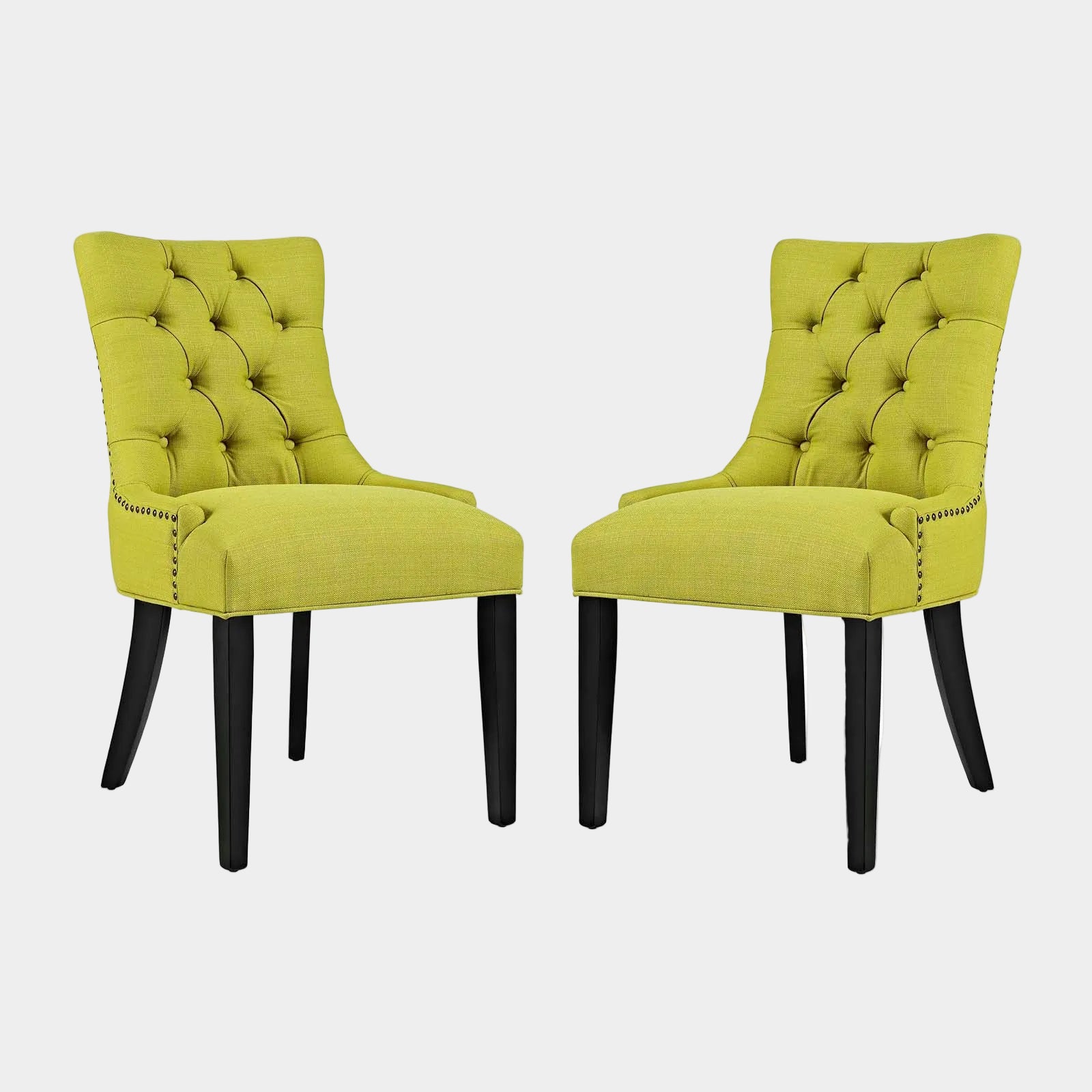Regent Fabric Dining Side Chair Set of 2