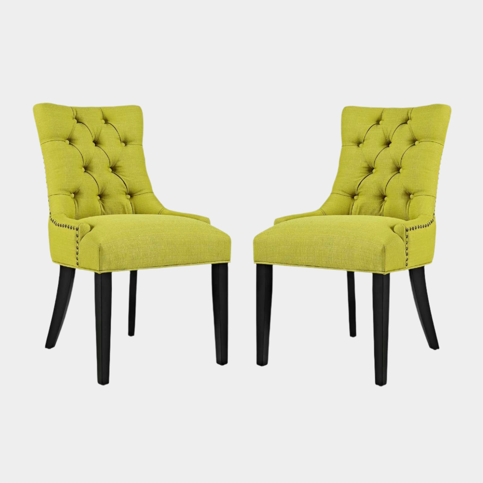 Regent Fabric Dining Side Chair Set of 2