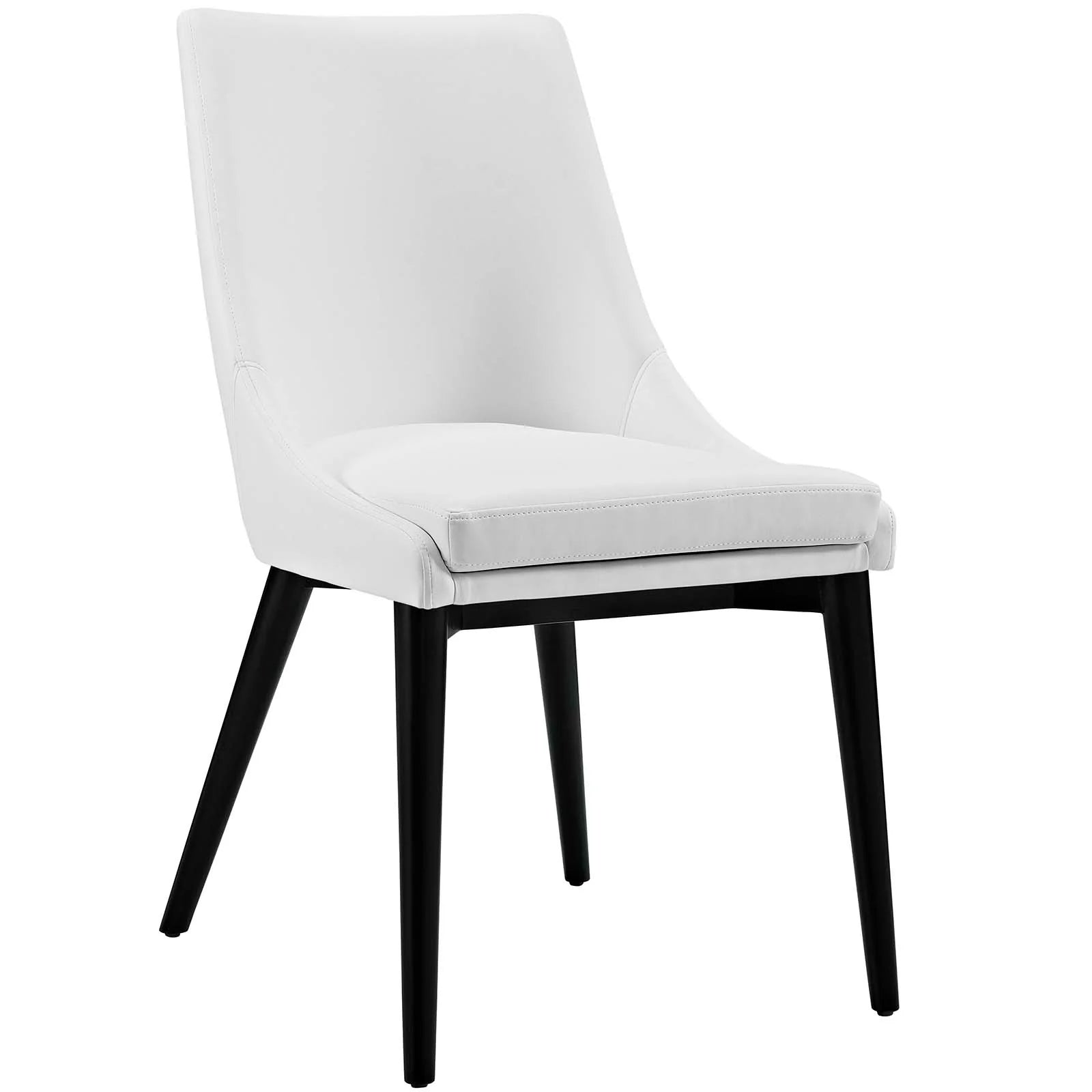 Viscount Dining Side Chair Vinyl Set of 2