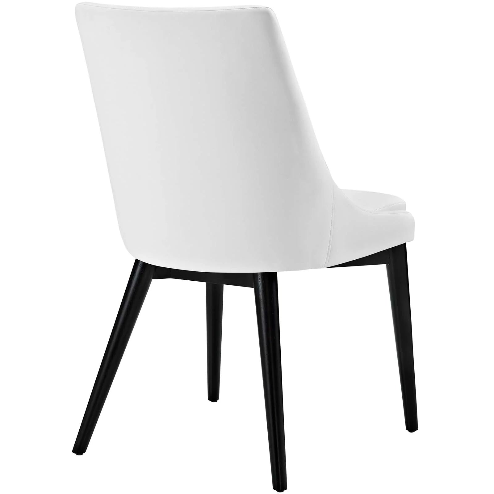 Viscount Dining Side Chair Vinyl Set of 2