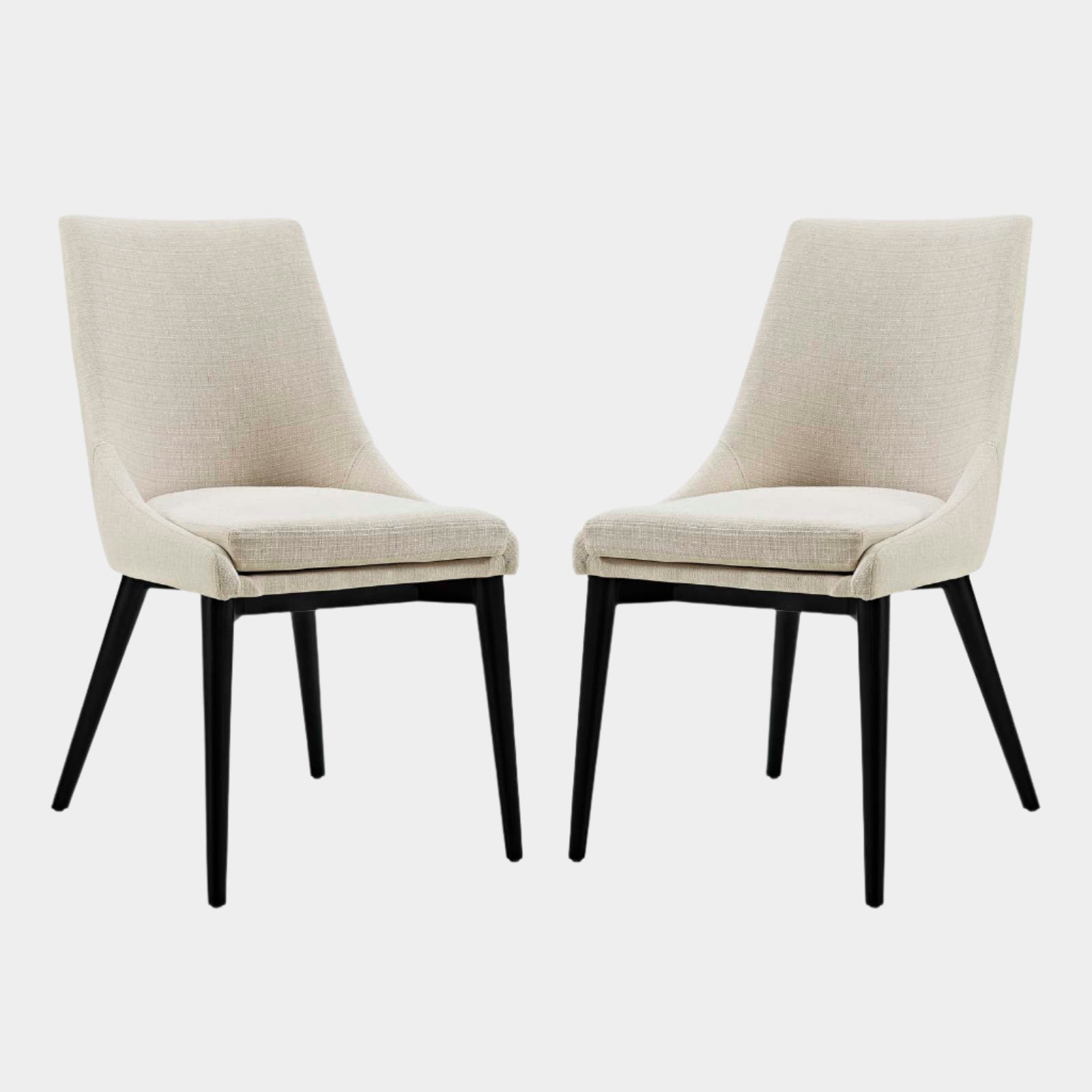 Viscount Dining Side Chair Fabric Set of 2