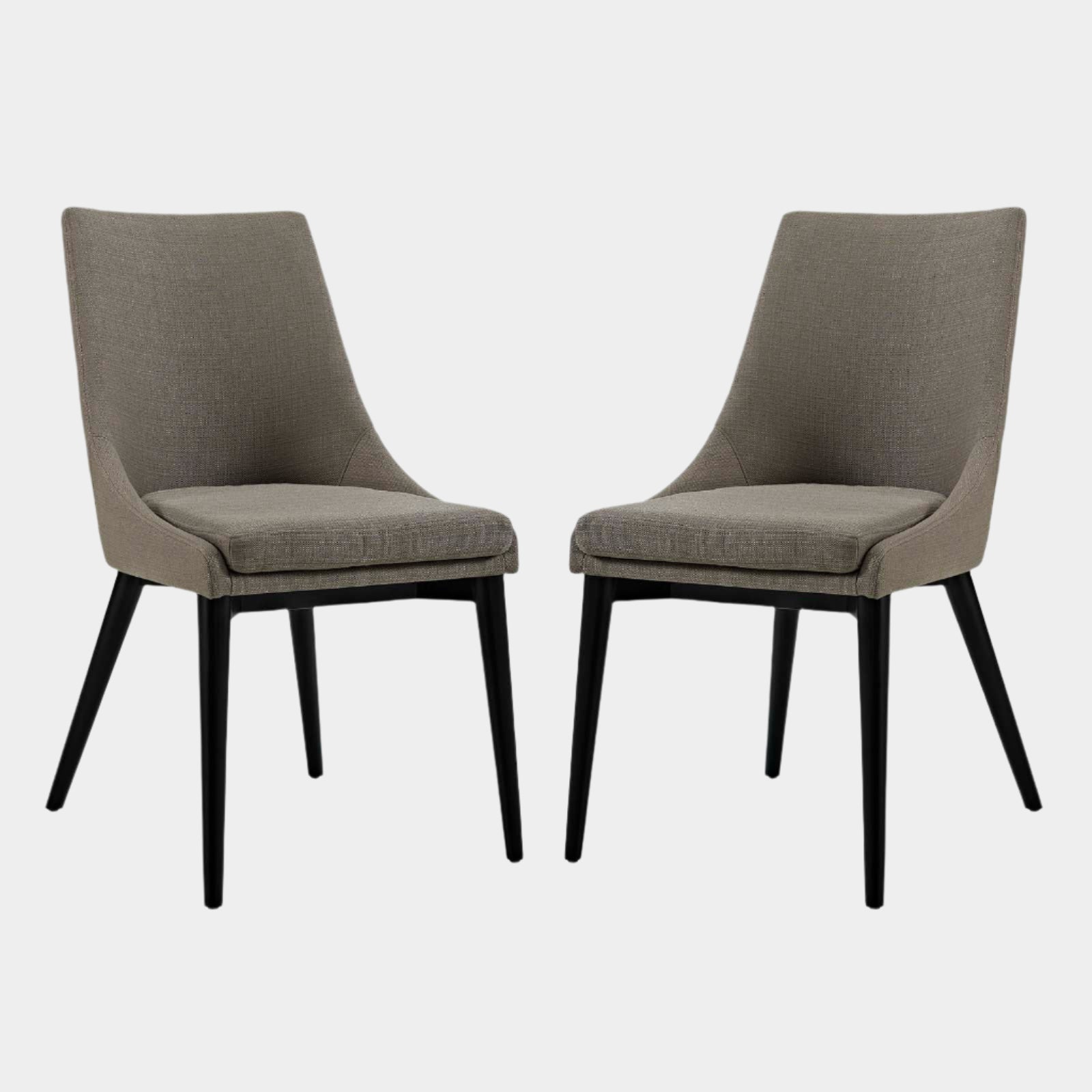 Viscount Dining Side Chair Fabric Set of 2