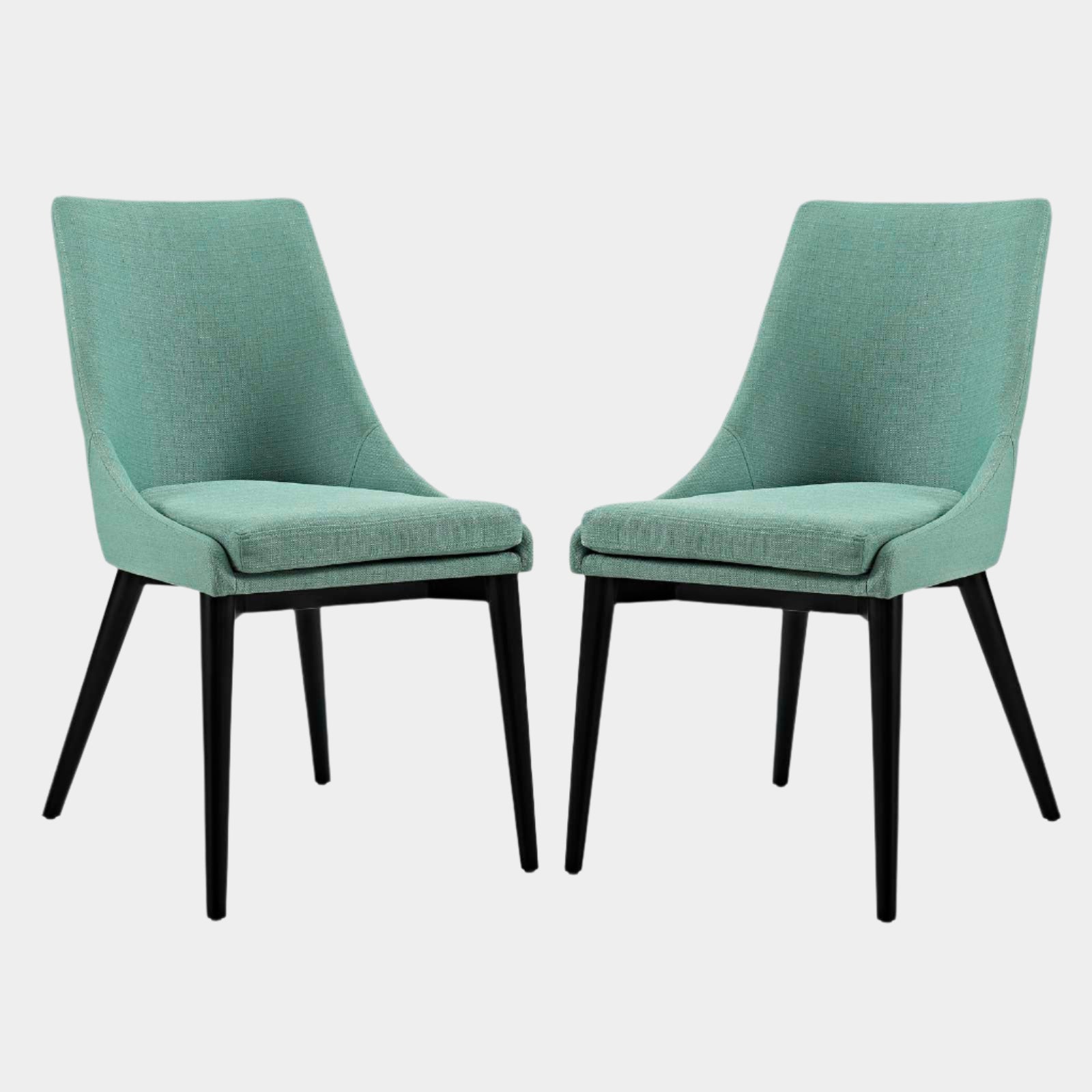 Viscount Dining Side Chair Fabric Set of 2