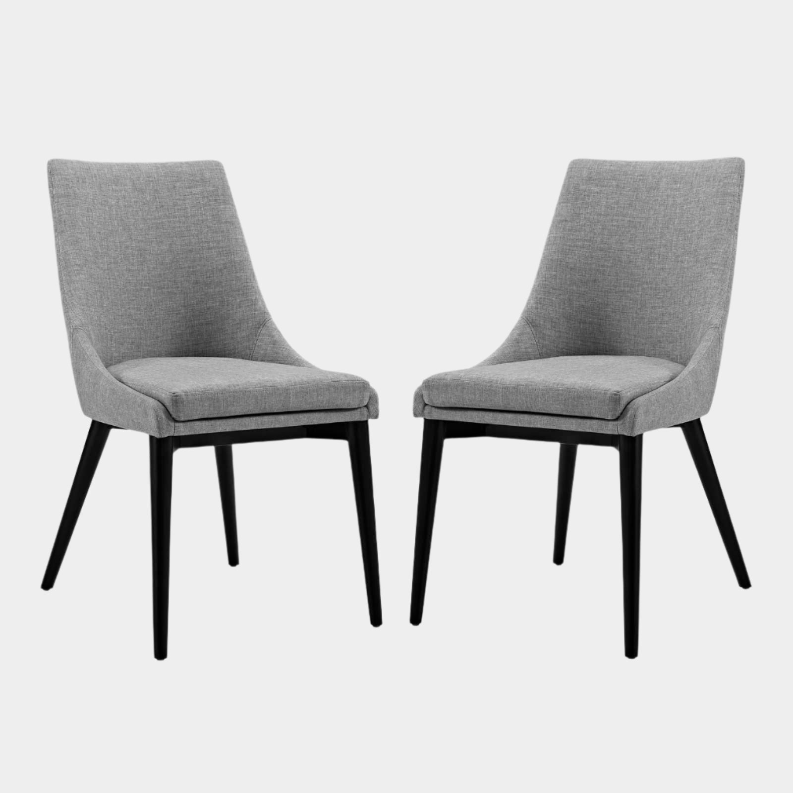 Viscount Dining Side Chair Fabric Set of 2