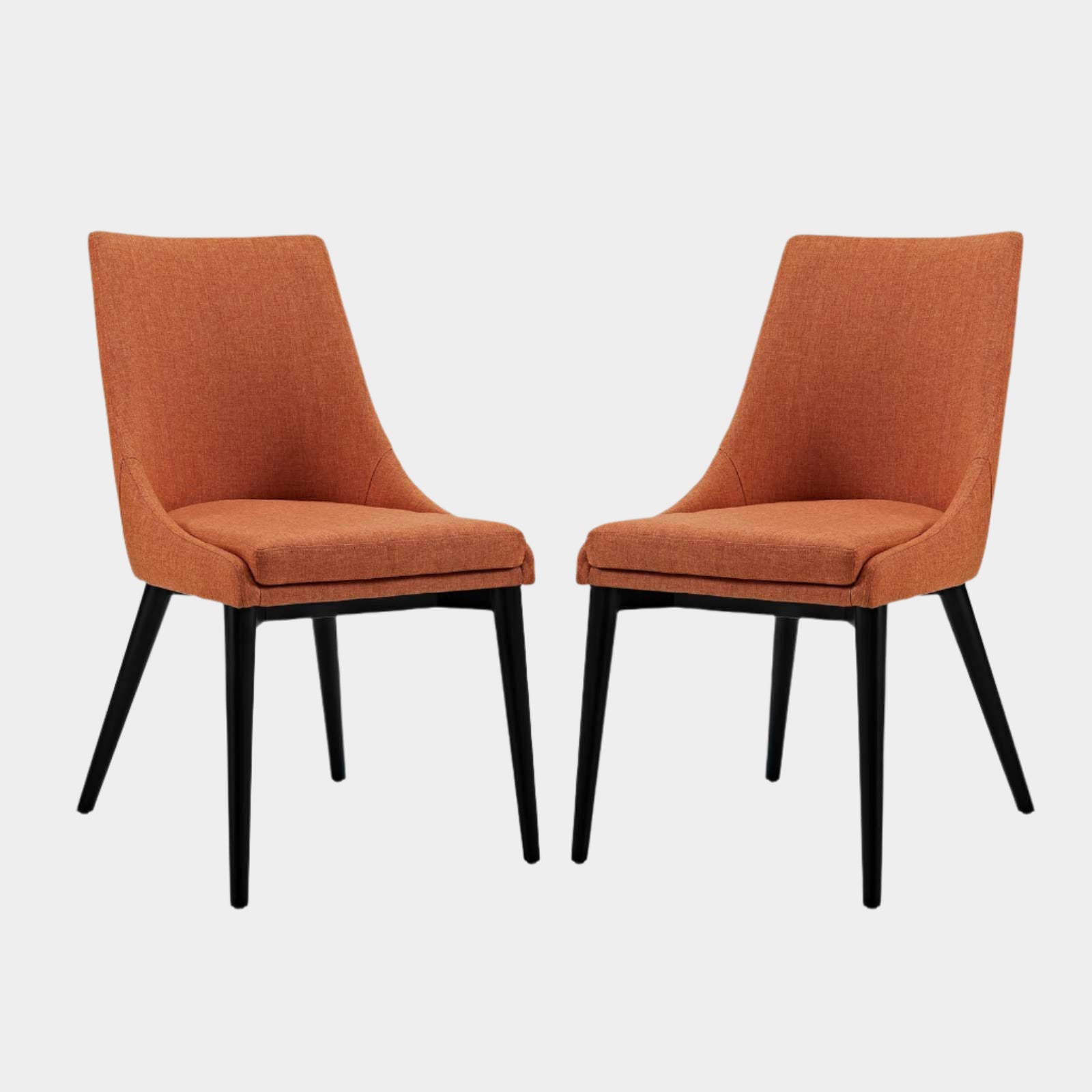 Viscount Dining Side Chair Fabric Set of 2