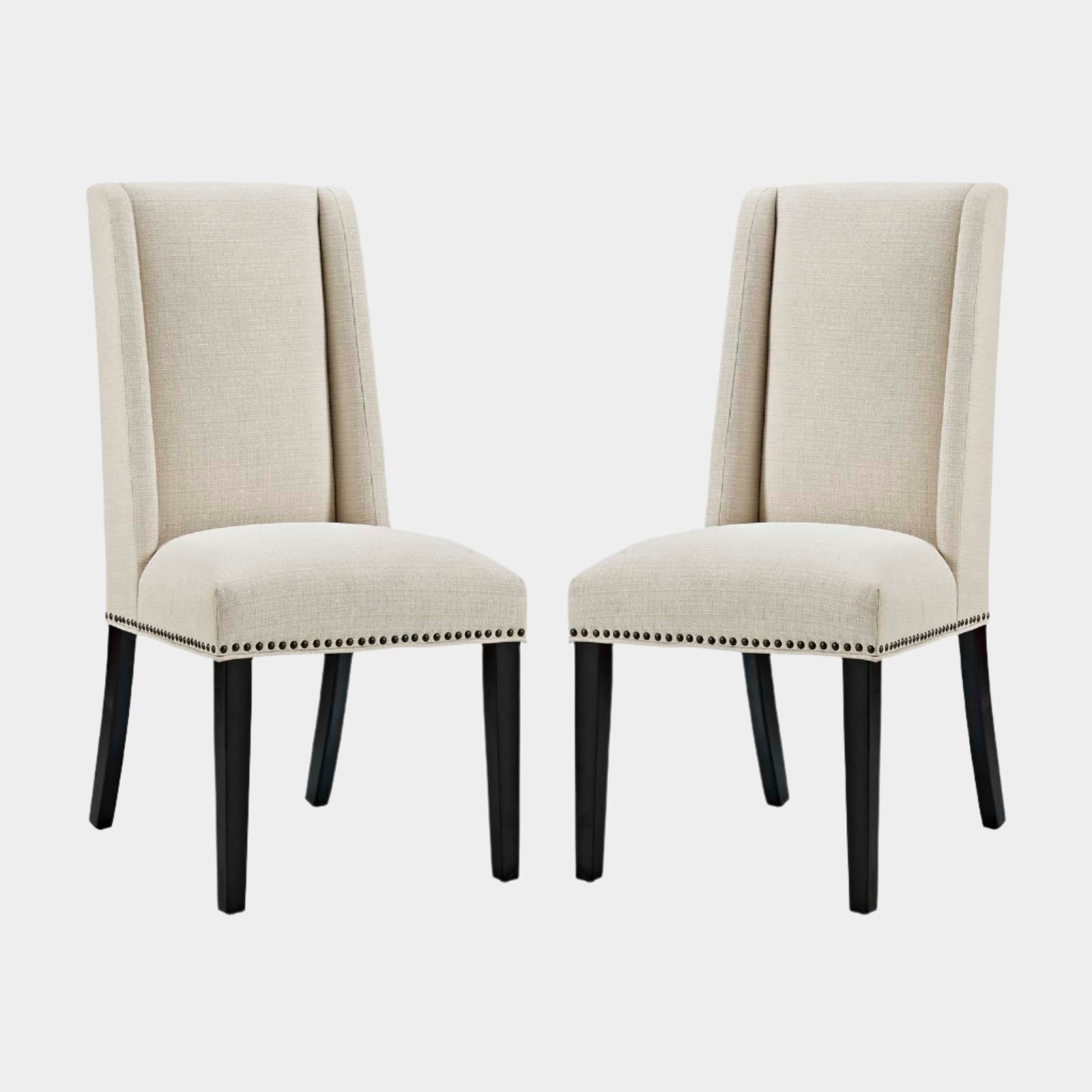 Baron Dining Chair Fabric Set of 2