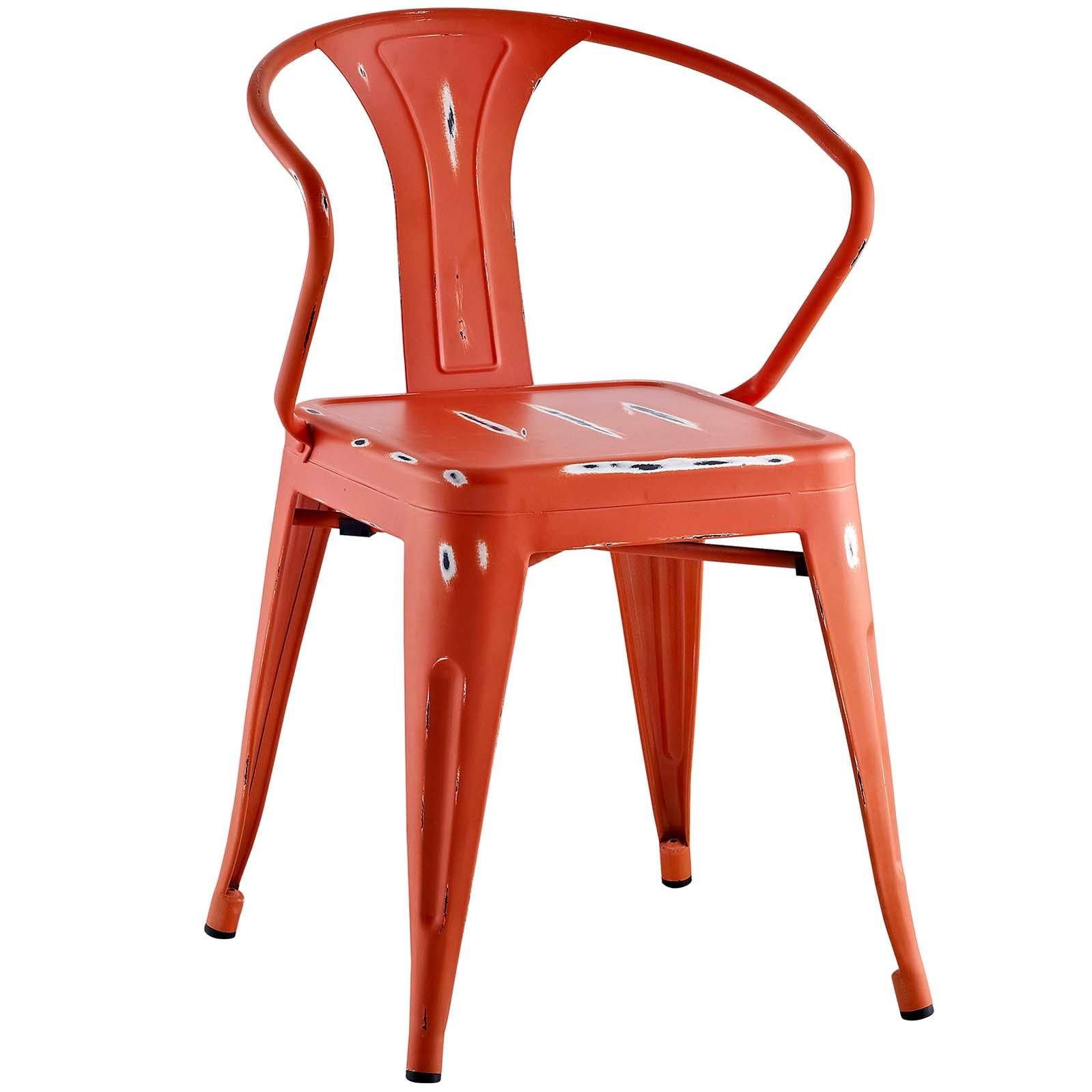 Promenade Dining Chair Set of 2 in Red