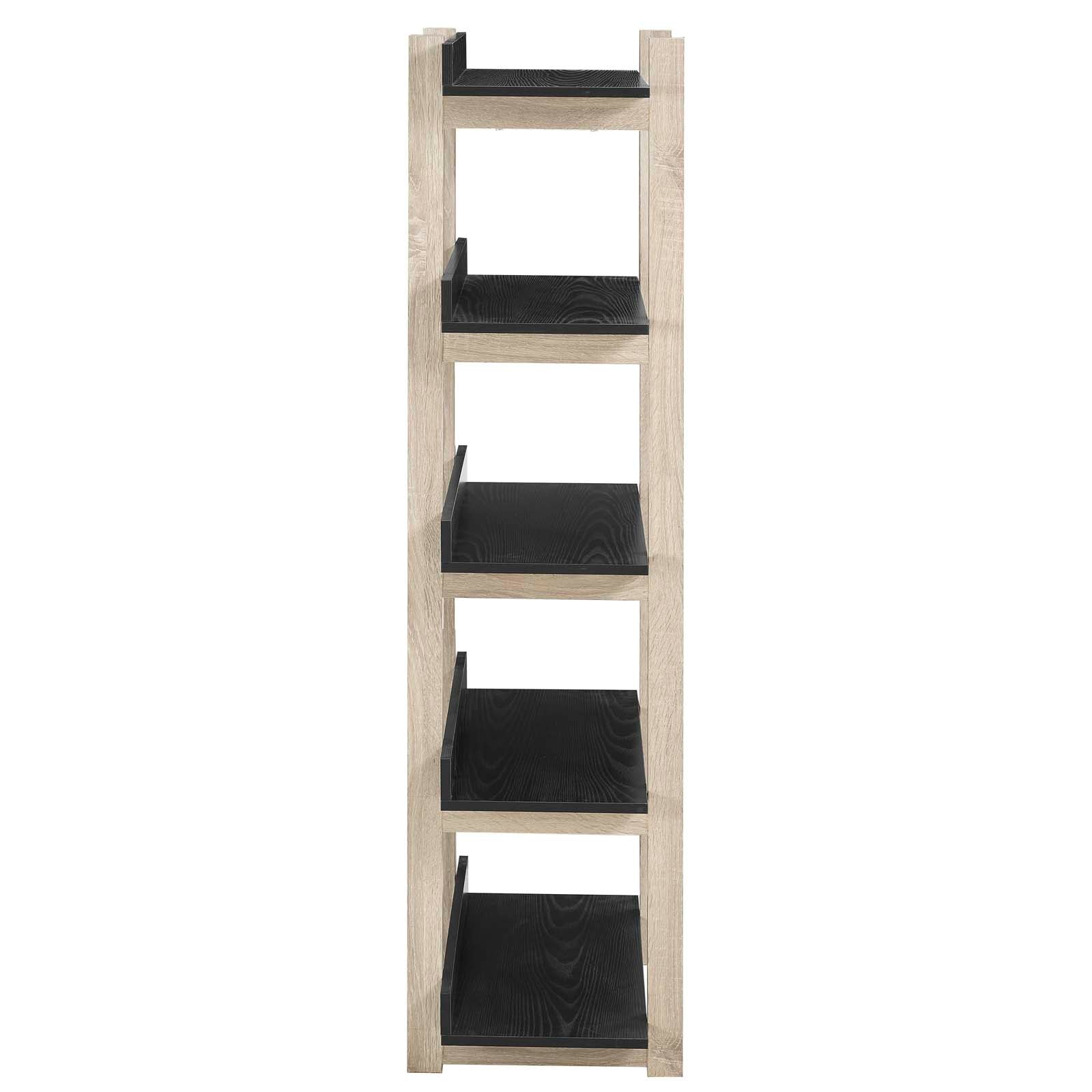 Reprieve Bookcase in Natural Black