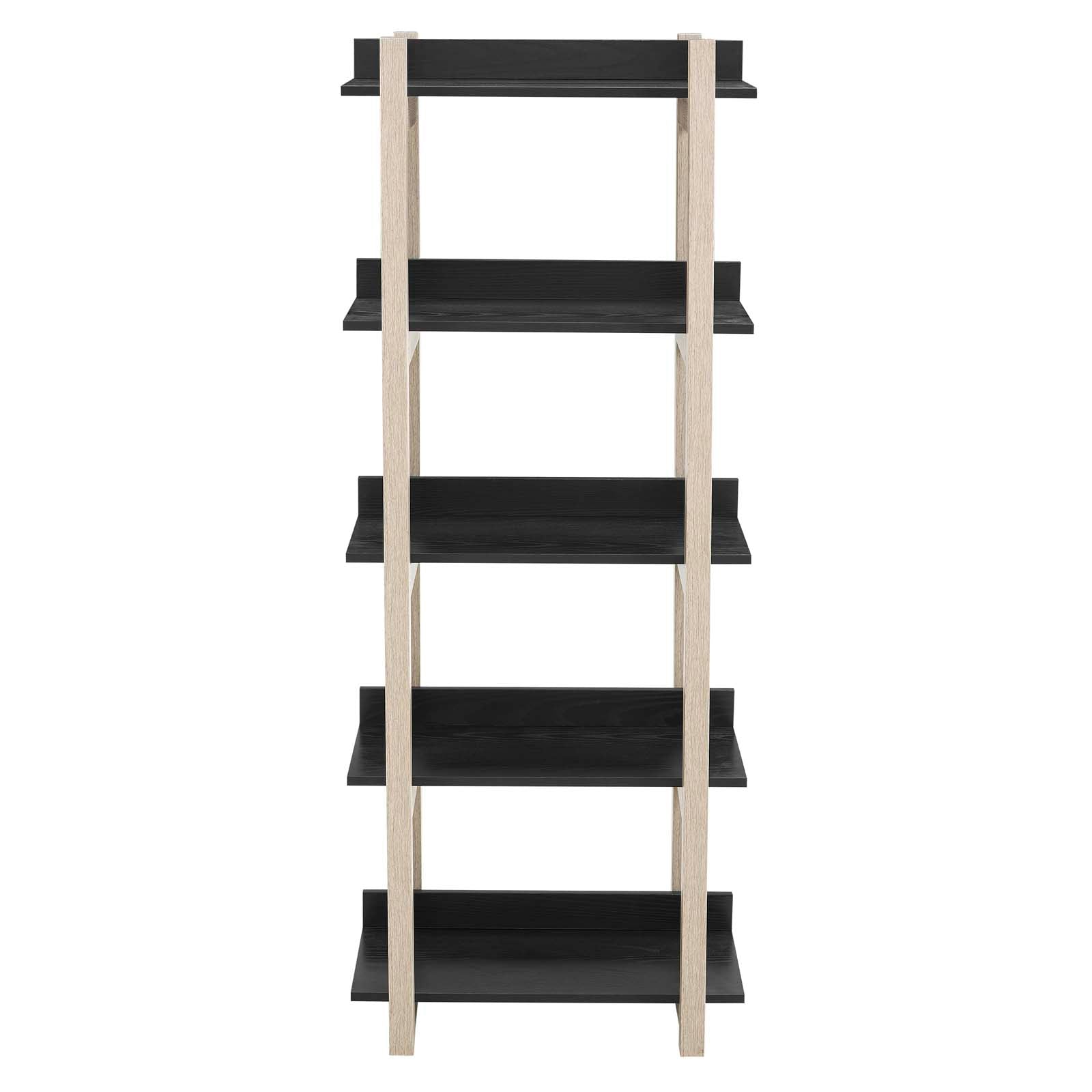 Reprieve Bookcase in Natural Black