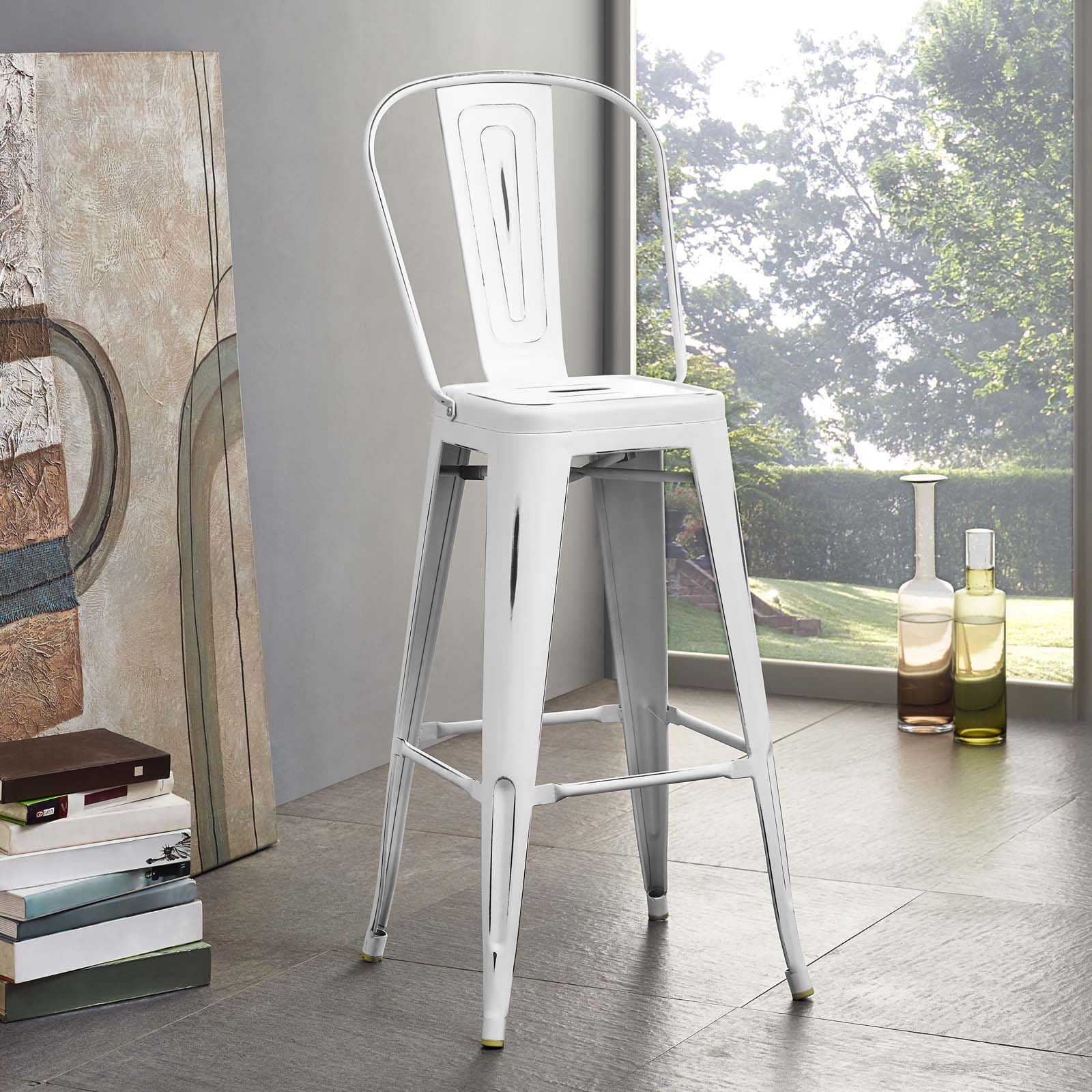 Promenade Metal Bar Side Stool