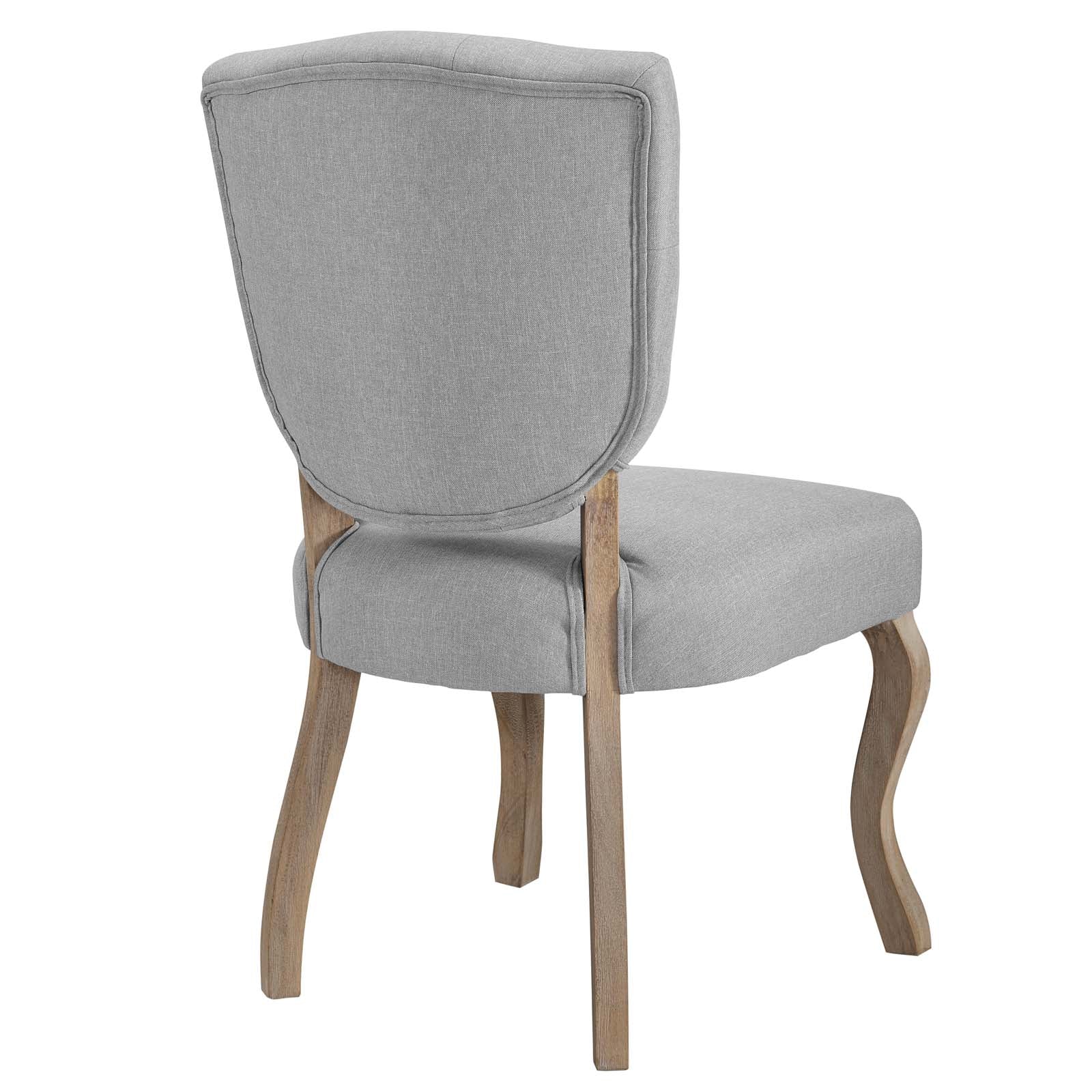 Array Vintage French Upholstered Dining Side Chair