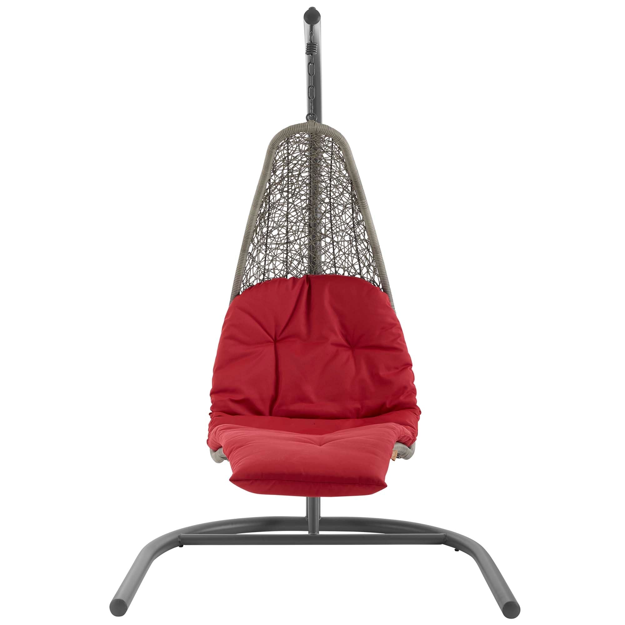 Landscape Hanging Chaise Lounge Outdoor Patio Swing Chair