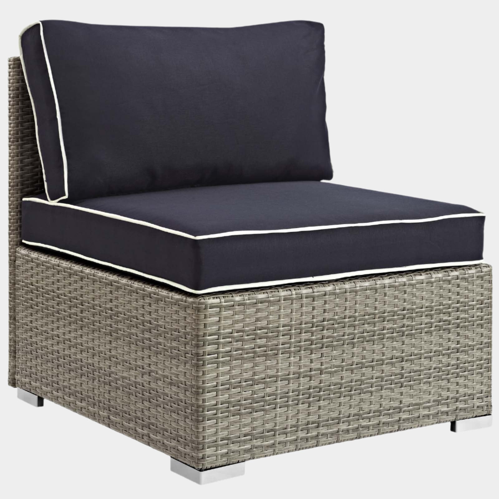 Repose Outdoor Patio Armless Chair