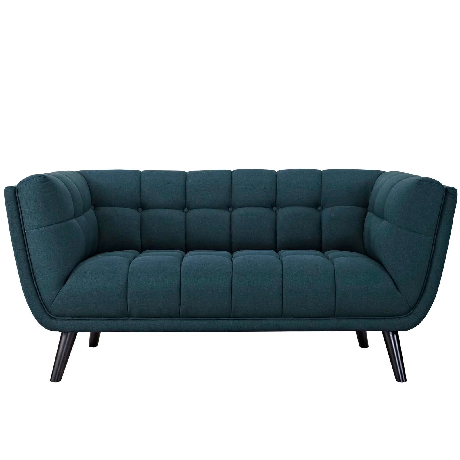 Chaise sans accoudoirs rembourrée en duvet Commix
