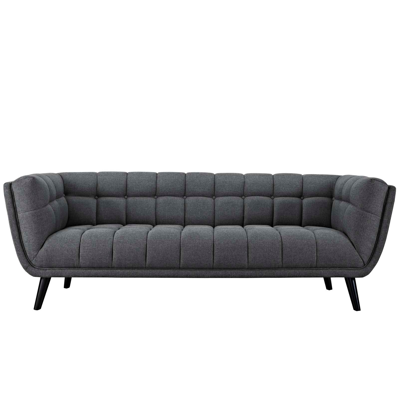 Chaise sans accoudoirs rembourrée en duvet Commix