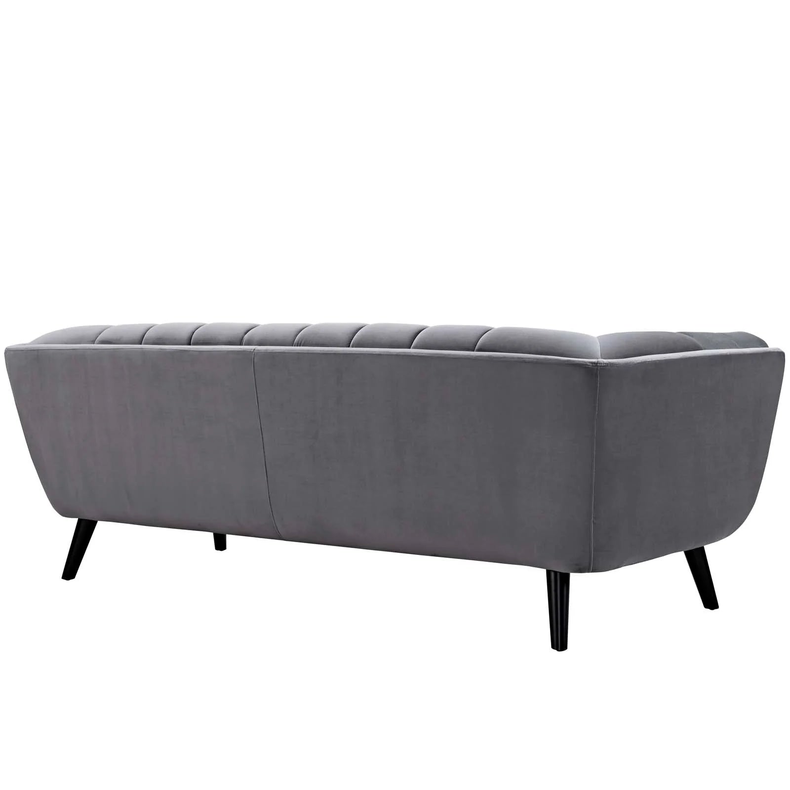 Chaise sans accoudoirs rembourrée en duvet Commix