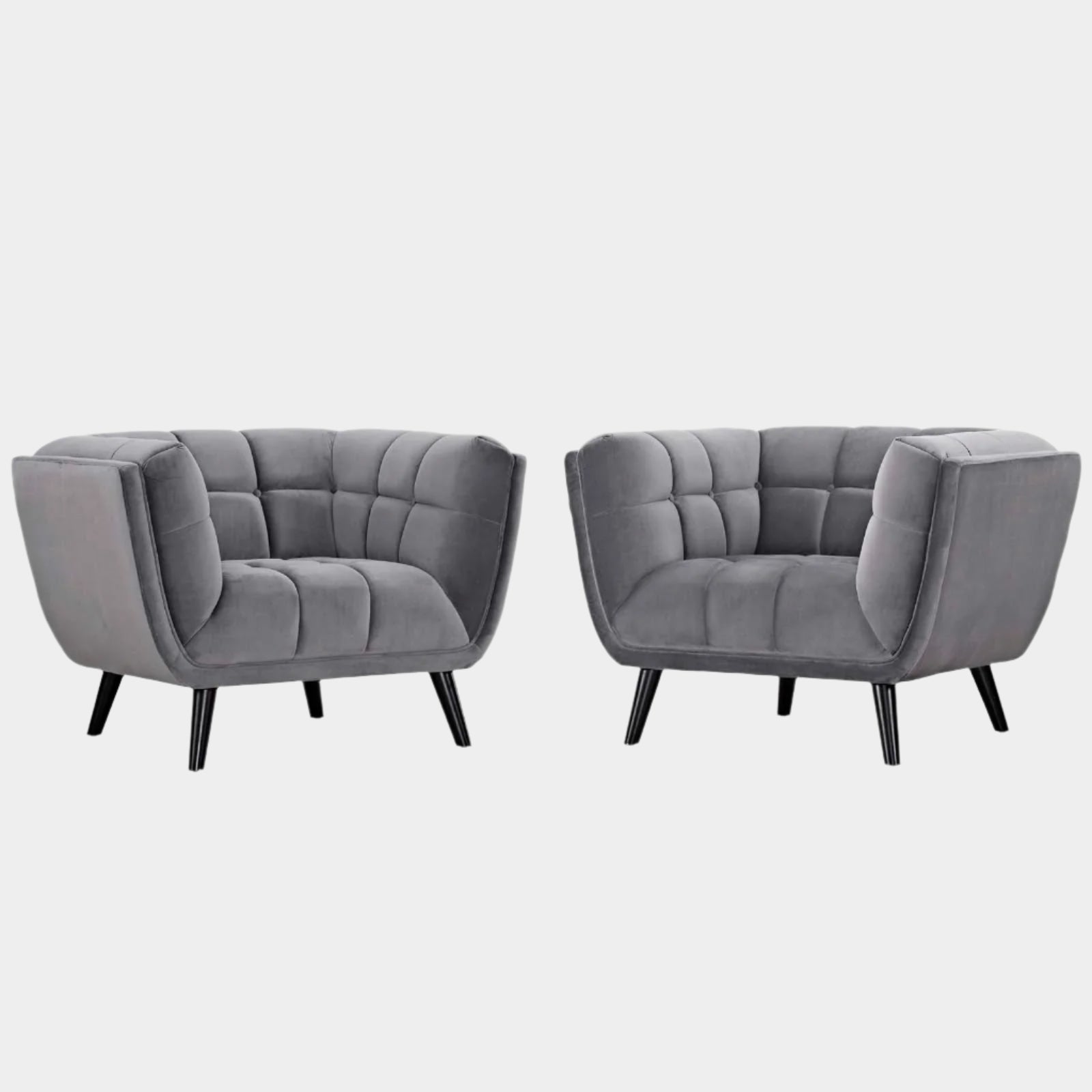 Bestow 2 Piece Performance Velvet Armchair Set