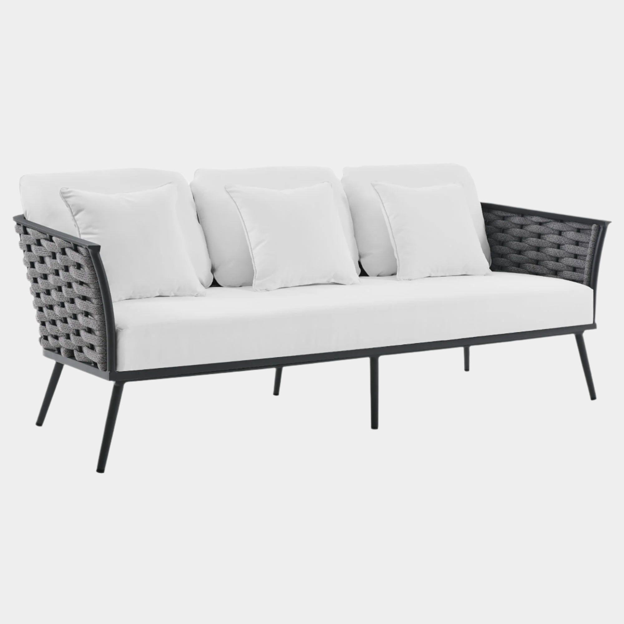 Stance Outdoor Patio Aluminum Sofa