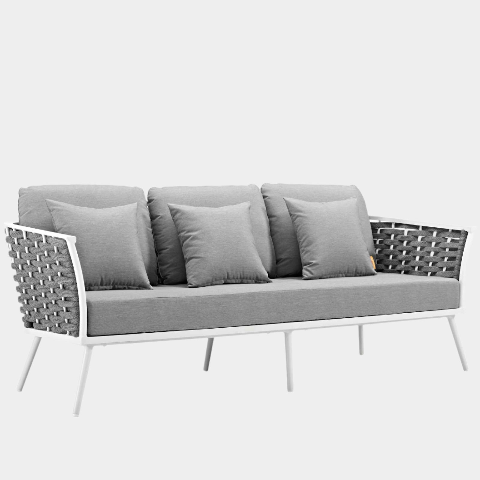 Stance Outdoor Patio Aluminum Sofa