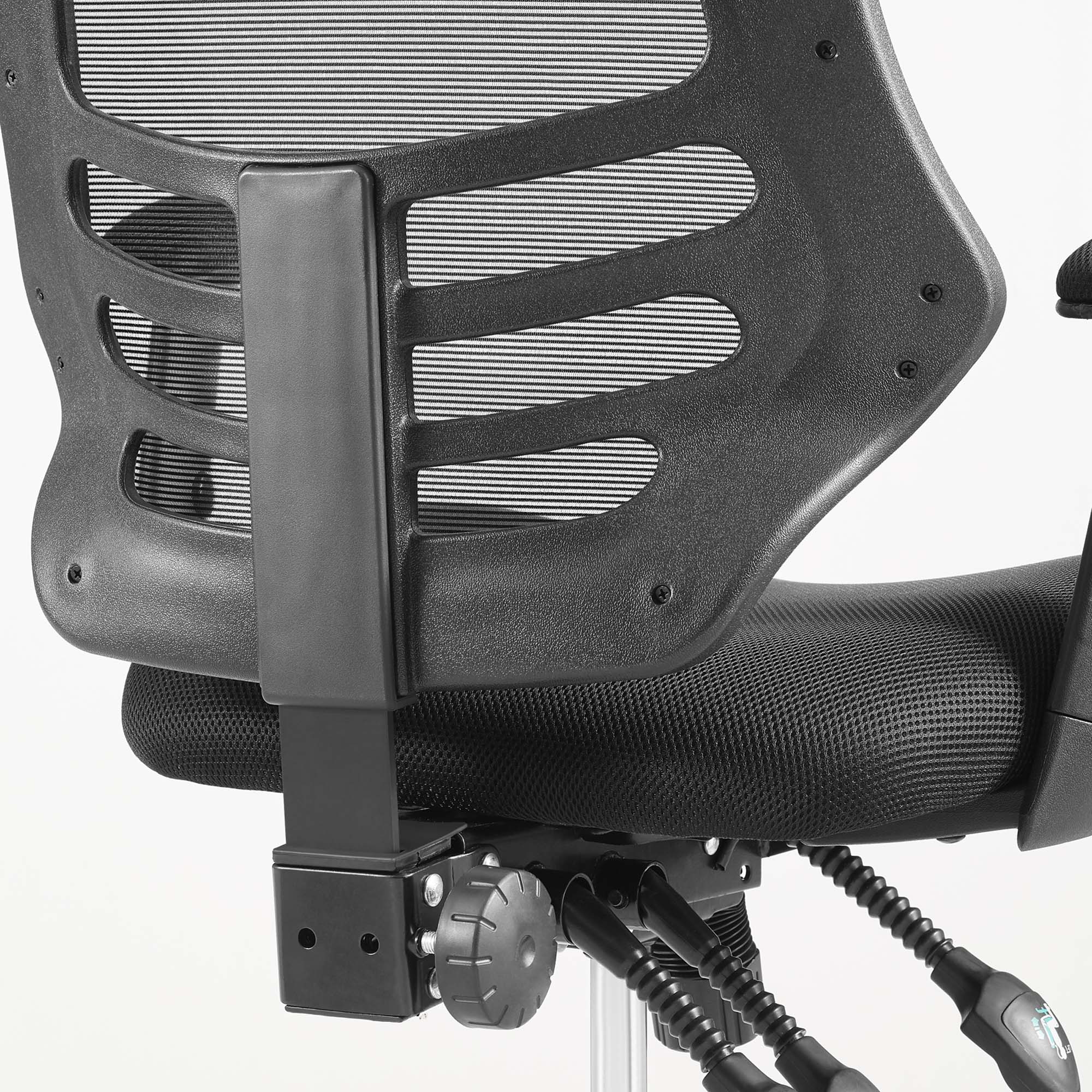 Calibrate Mesh Drafting Chair in Black