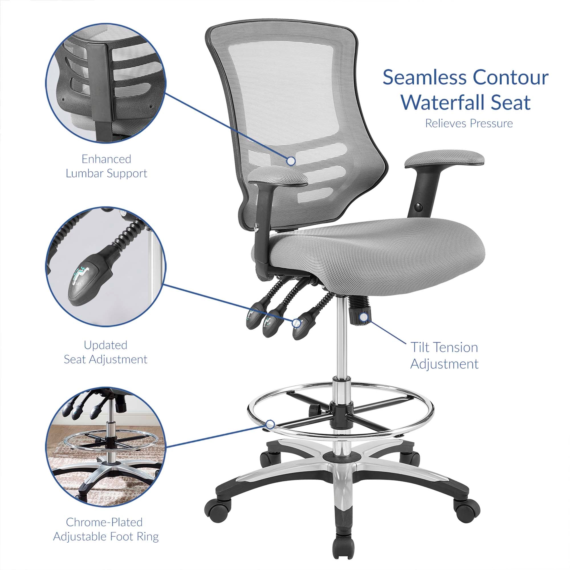 Calibrate Mesh Drafting Chair