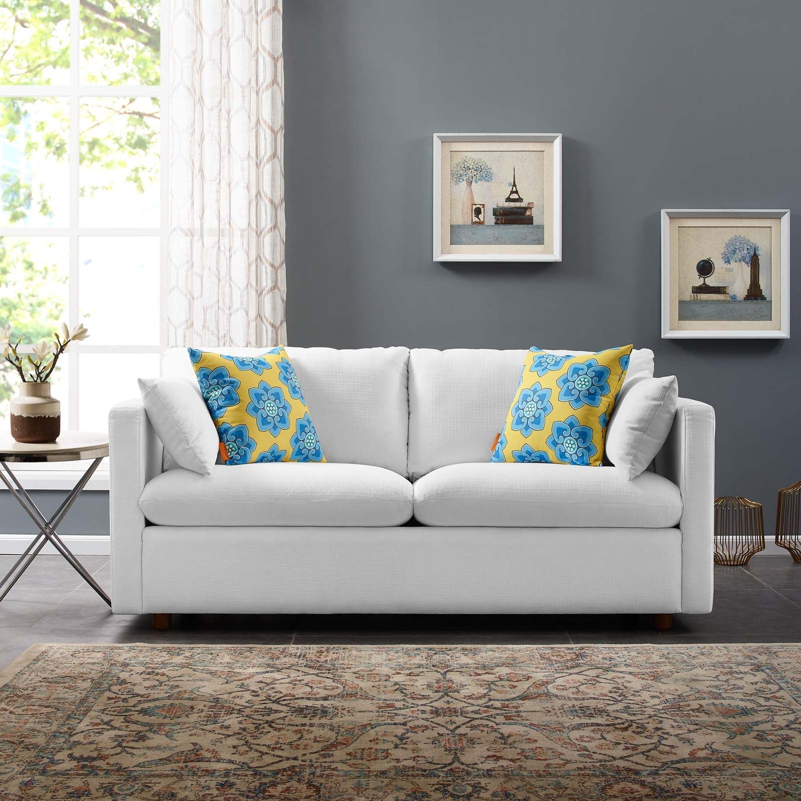 Activate Upholstered Fabric Sofa