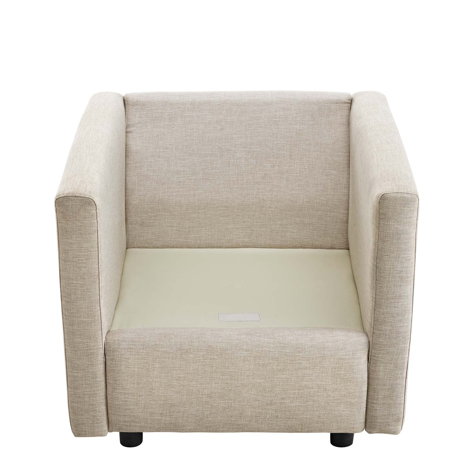 Fauteuil en tissu rembourré Activate