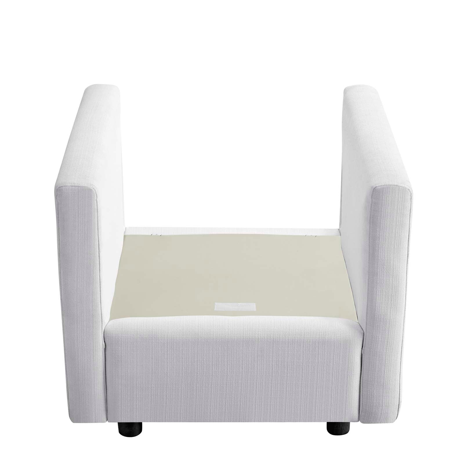 Fauteuil en tissu rembourré Activate